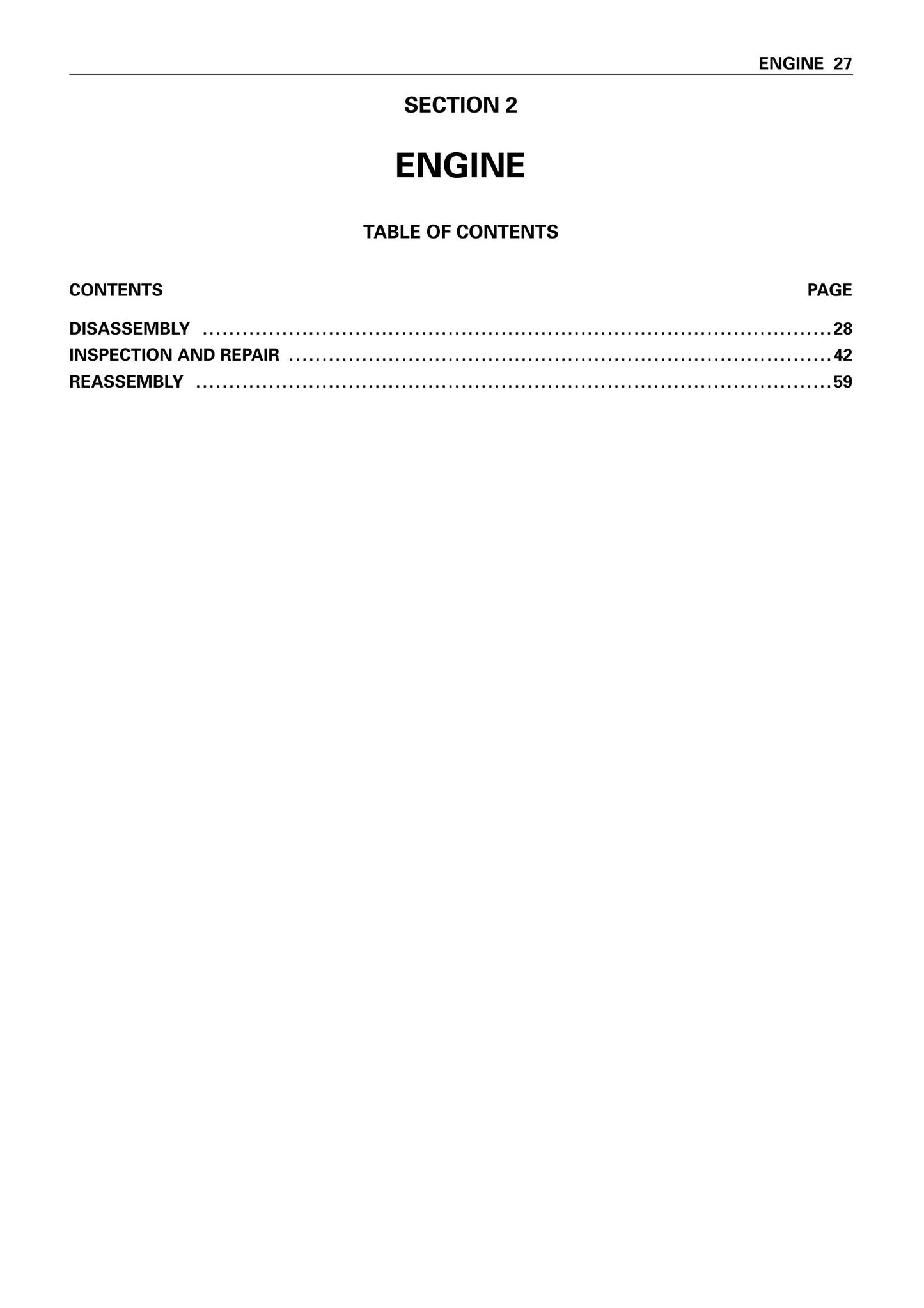 ISUZU 4LB1 4LC1 4LE1 Industrial Diesel Engine Workshop Manual 9806-4000