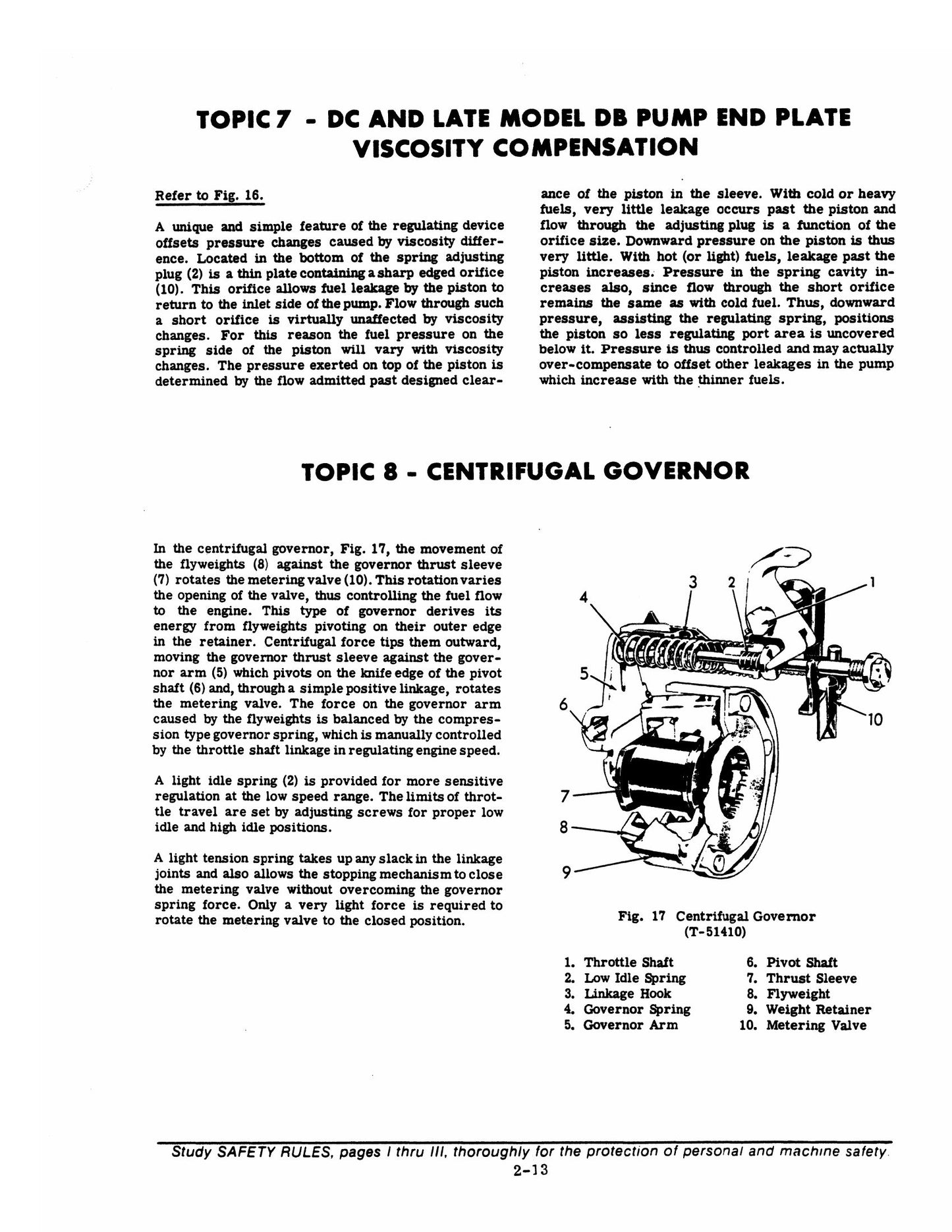 FIAT-ALLIS Roosa Master D DB DC Series Fuel Injection Pump Factory Workshop Service Manual 73111954