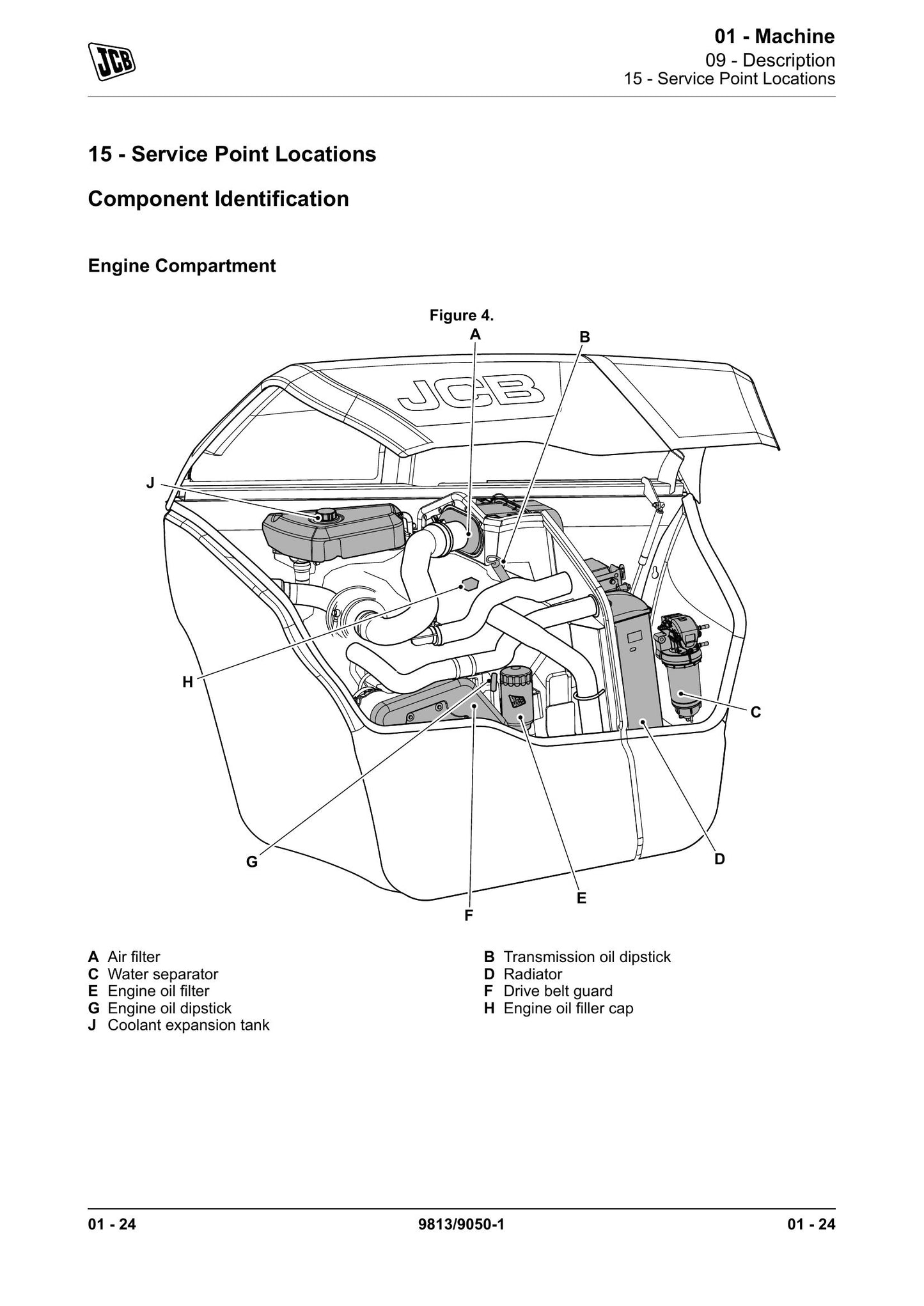 JCB 531-70 535-95 541-70 Loadall Factory Workshop Service Manual 9813/9050