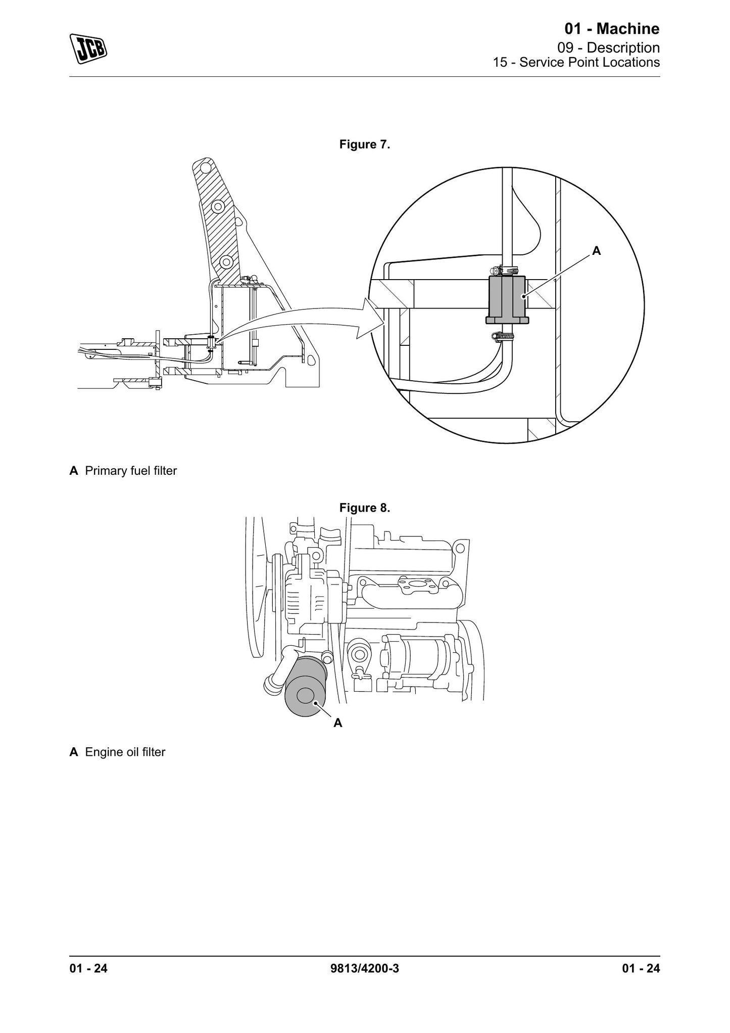 JCB 403 Loader Factory Workshop Service Manual 9813/4200