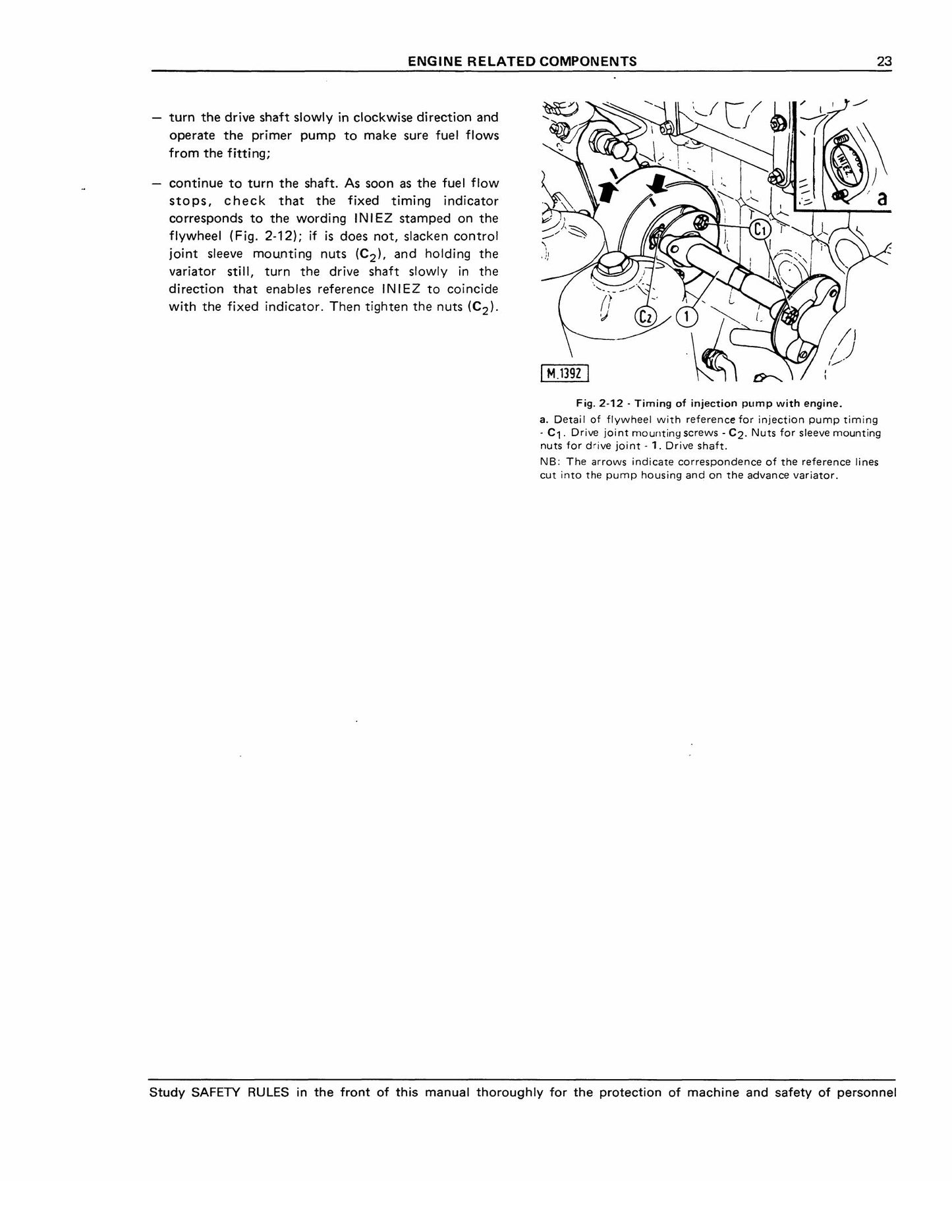 FIATALLIS FD20 Crawler Tractor Factory Workshop Service Manual 60406359