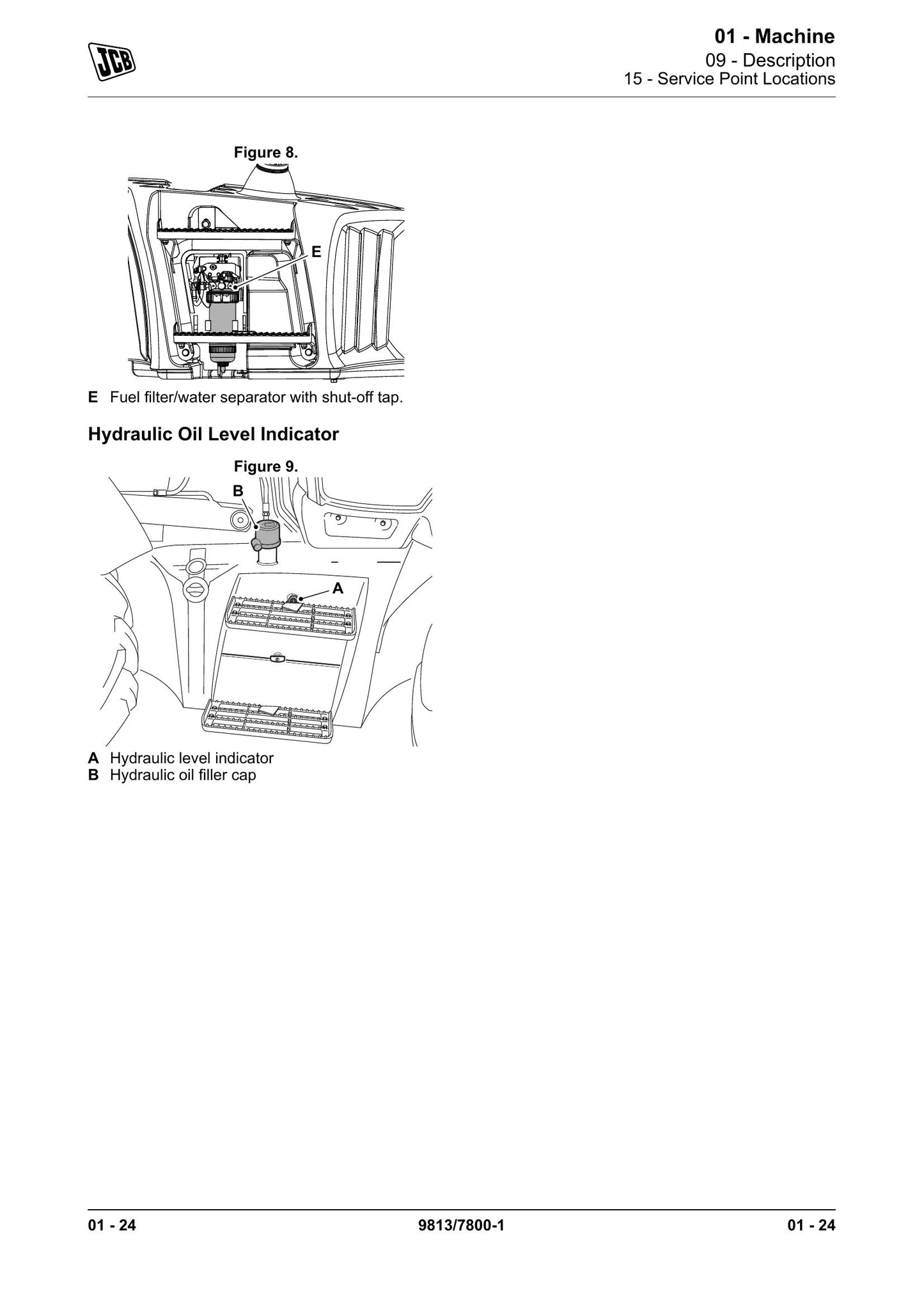 JCB 3CX Backhoe Loader Factory Workshop Service Manual 9813/7800