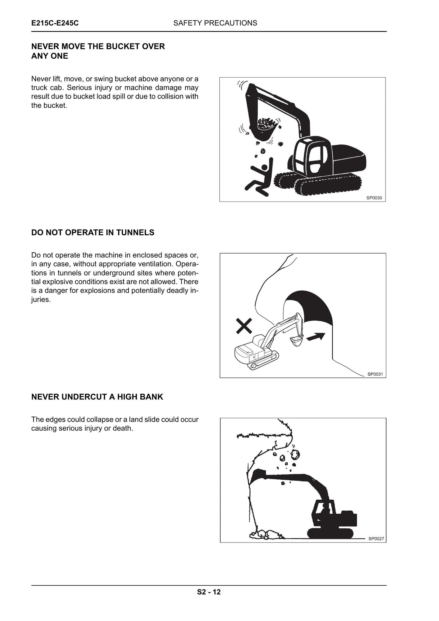 New Holland E215C E245C Crawler Excavator Factory Workshop Service Manual 84550265A