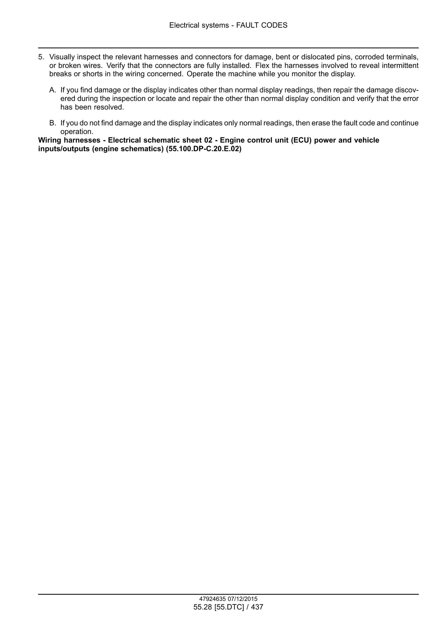 New Holland TS6.110 TS6.110 HC TS6.120 TS6.120 HC TS6.130 TS6.140 Tractor Factory Workshop Service Manual 47955983