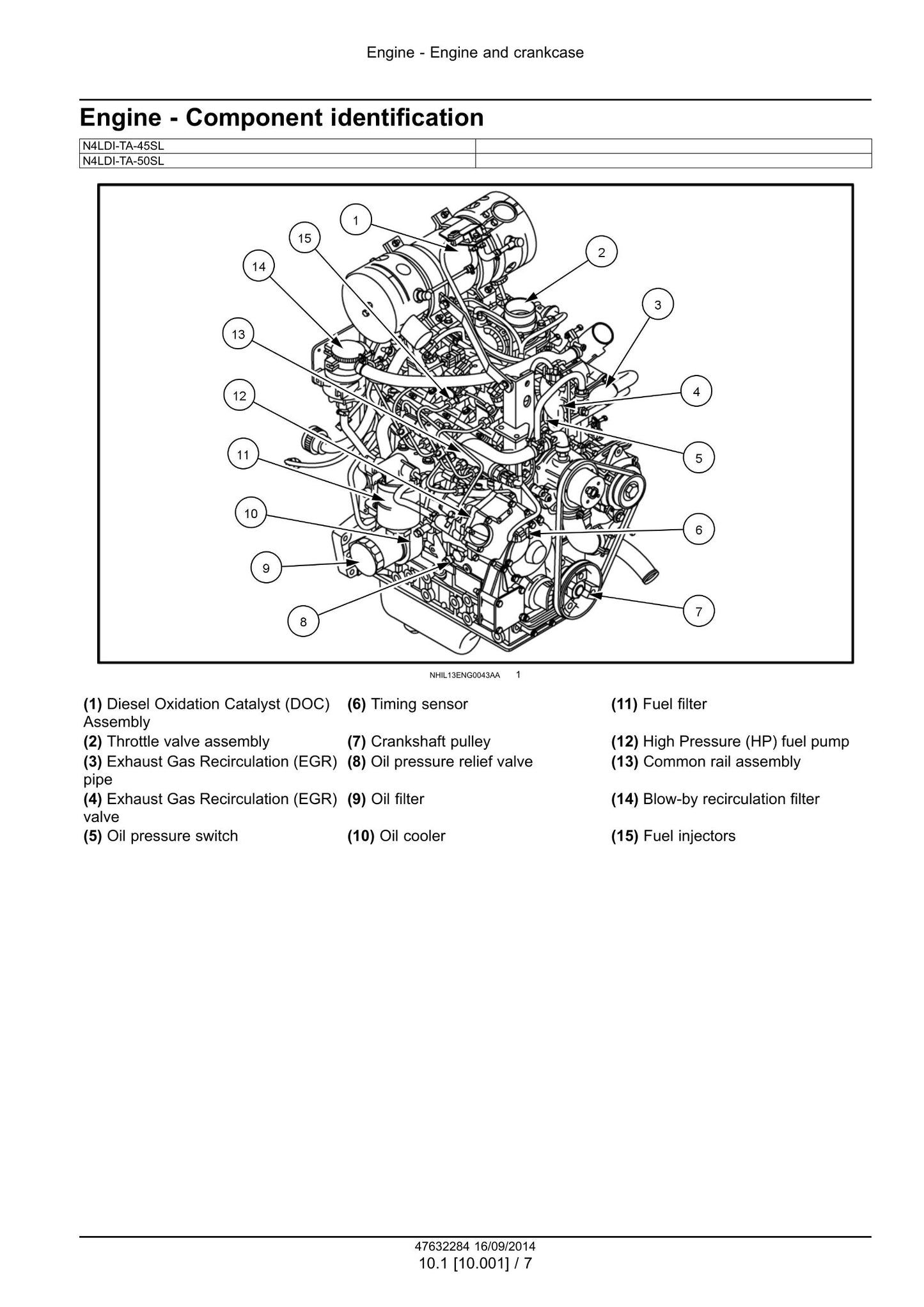 New Holland N4LDI-TA-45SL N4LDI-TA-50SL N843LT-F-27 N843T-F-24 N844L-F-30 N844L-F-34 N844L-F-36SL N844LT-F-45SL Engine Factory Workshop Service Manual 47632284