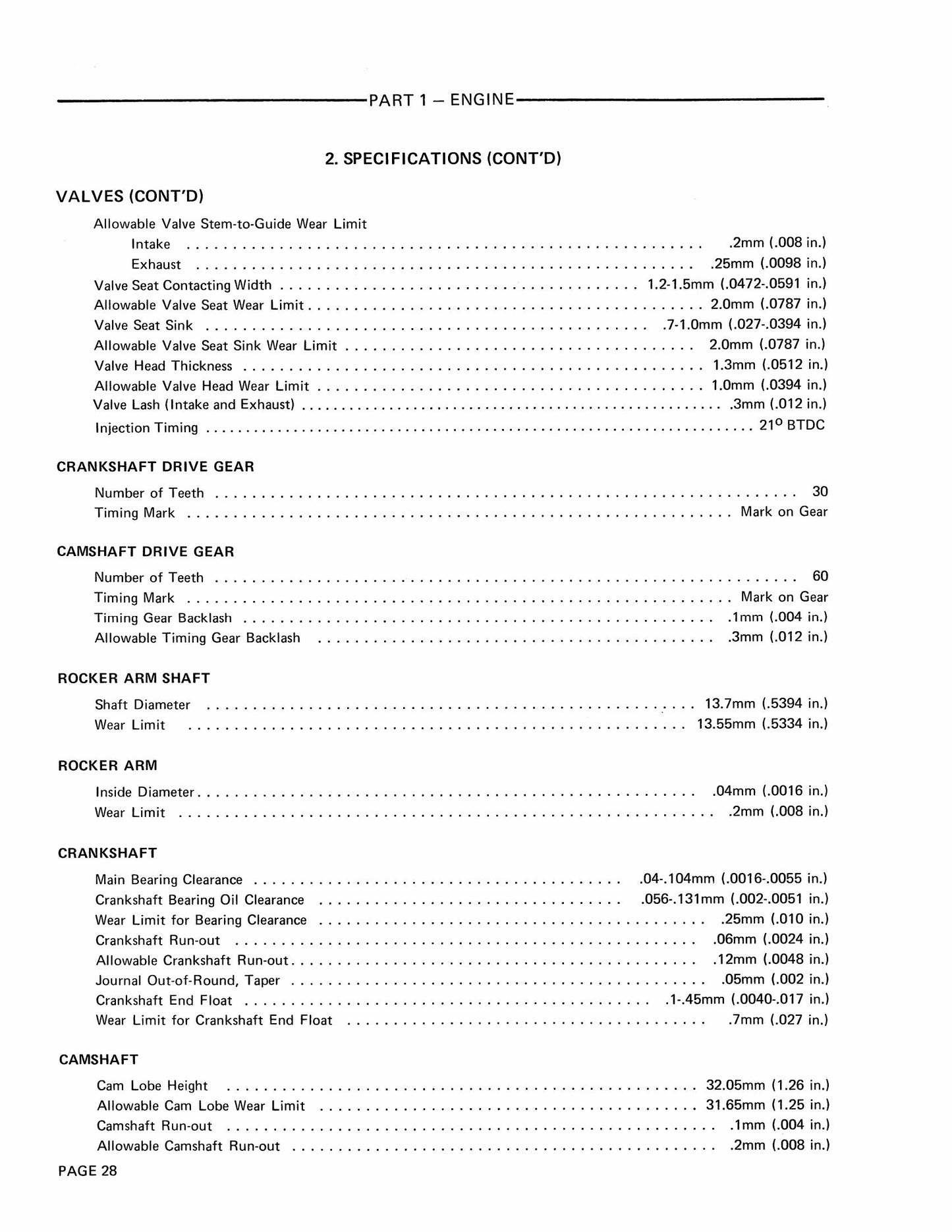 FORD 1000 1600 Tractor Factory Workshop Service Manual 40100020