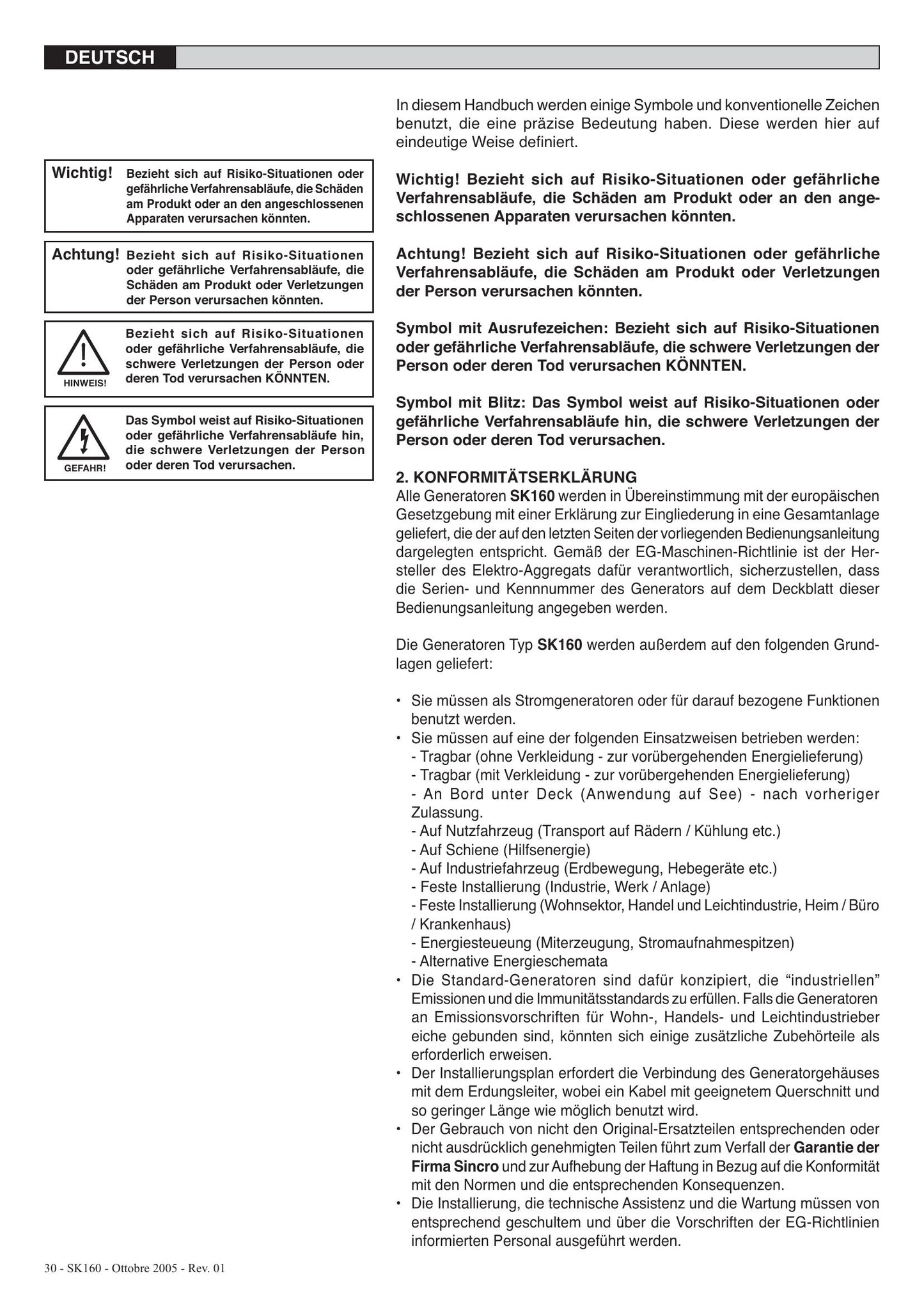 SYNCRO SK160 Alternator Use and Factory Workshop Maintenance Manual 9806-5000