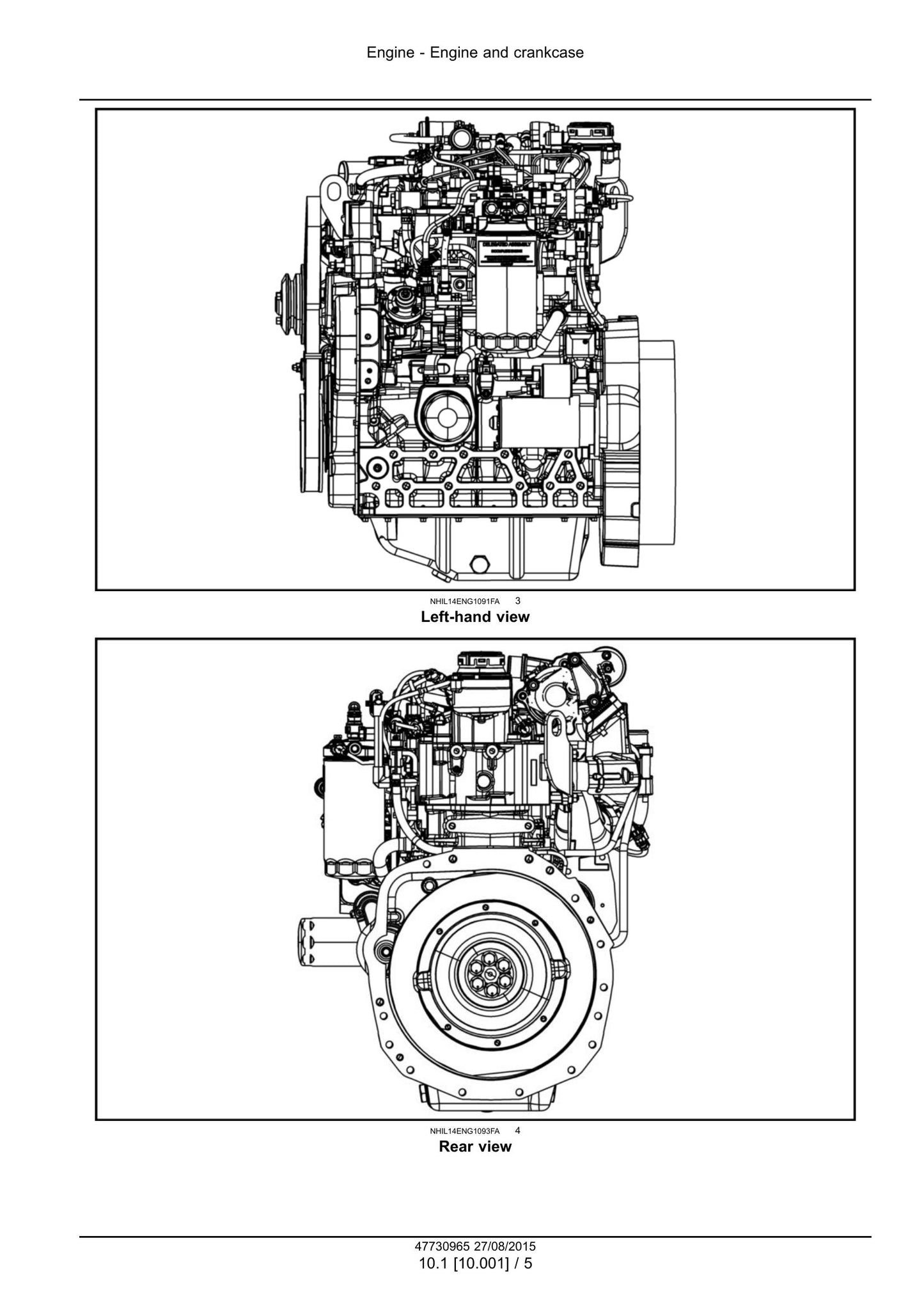 CNH Industrial VM Motori R 753 IE4 Engine Factory Workshop Service Manual 47730965
