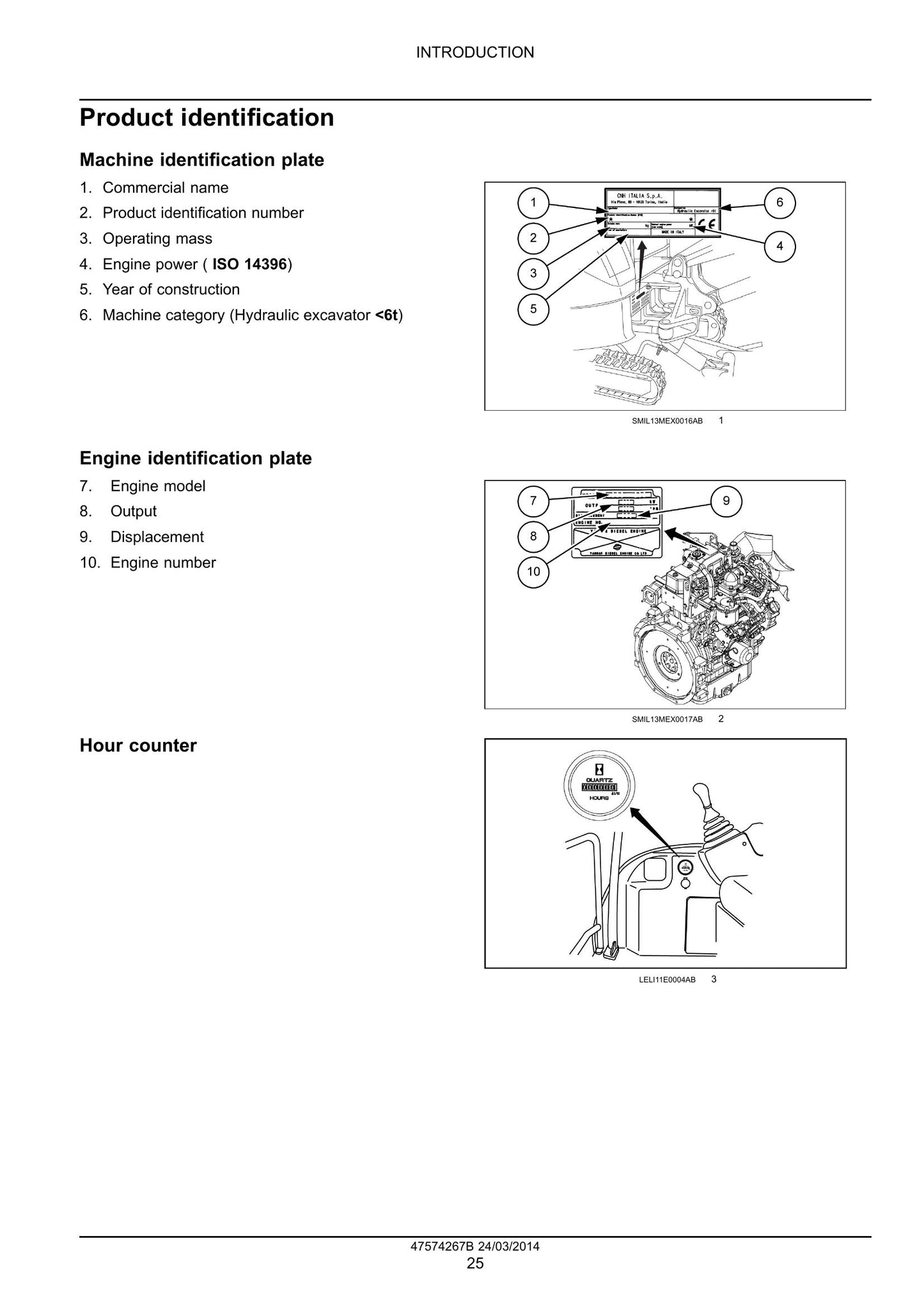 NEW HOLLAND E35B SR E39B SR Mini Excavator Factory Workshop Service Manual 47574267B