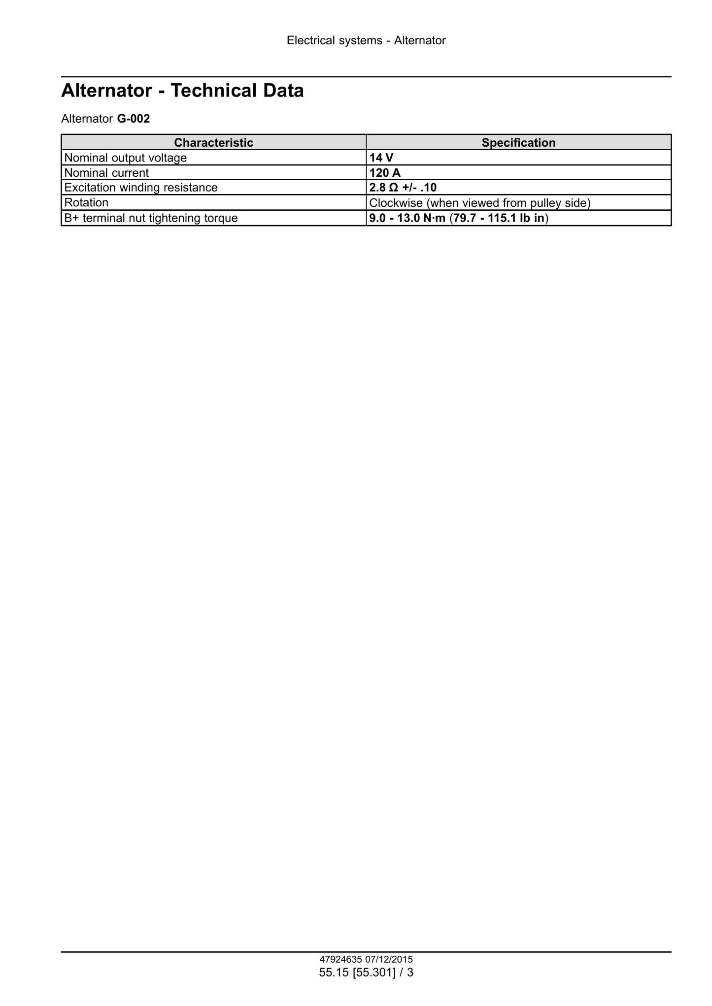 New Holland TS6.110 TS6.110 HC TS6.120 TS6.120 HC TS6.130 TS6.140 Tractor Factory Workshop Service Manual 47955983