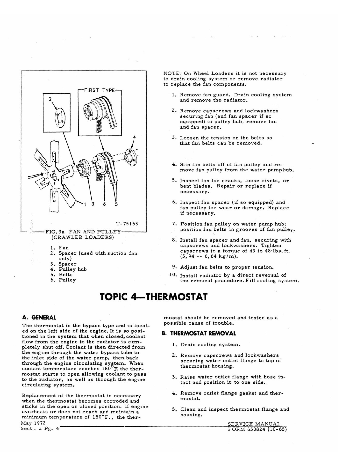 FIATALLIS 3500 3500 MKII 670 T Engine Factory Workshop Service Manual 70650824