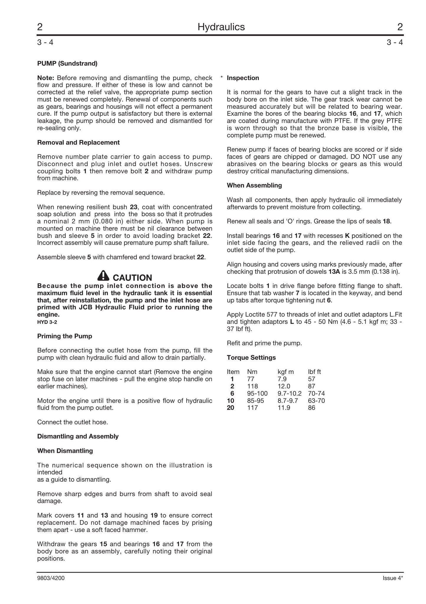 JCB 406 407 408 409 409 Telemaster Wheel Loader Factory Workshop Service Manual 9803/4200