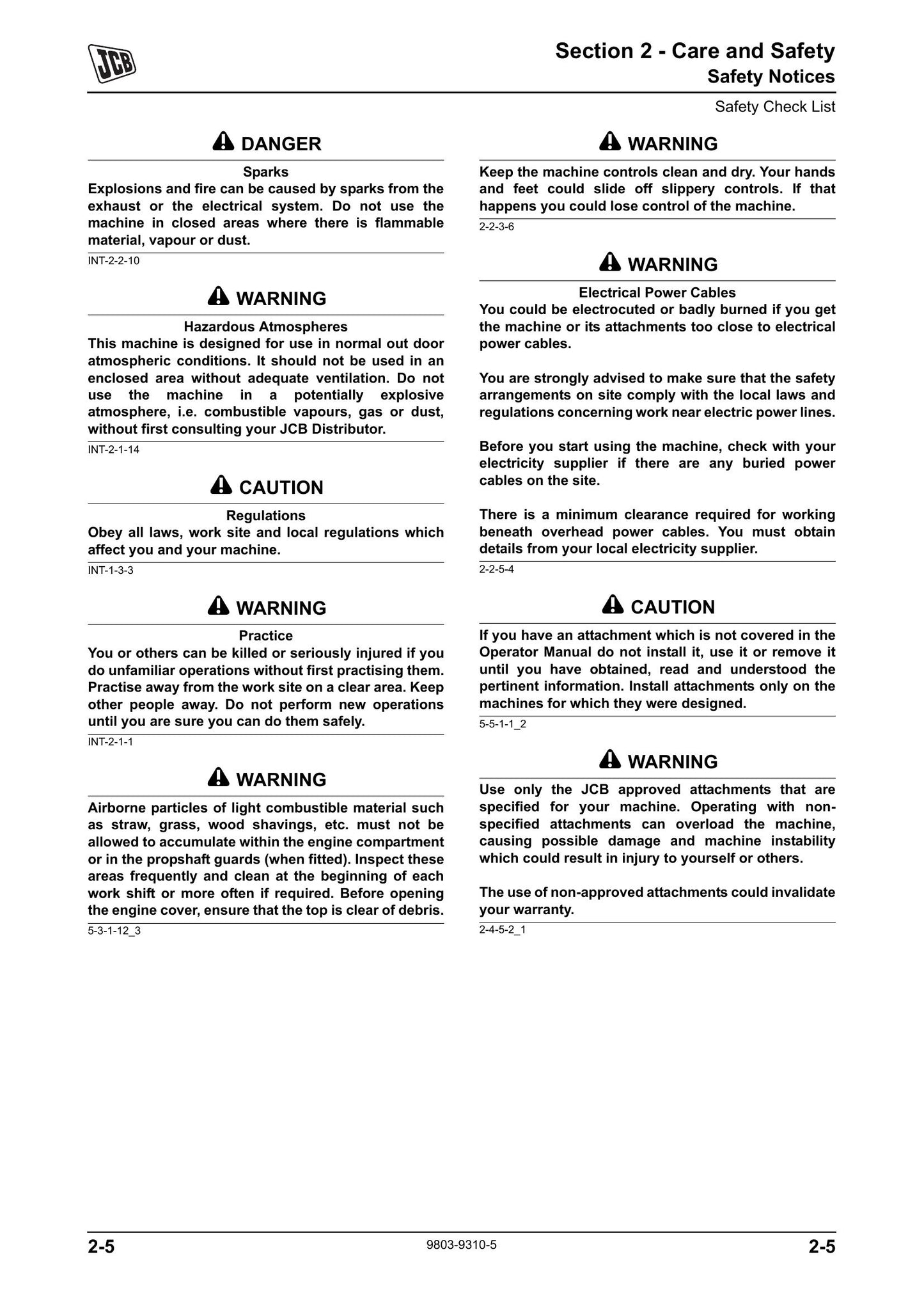 JCB Micro Micro Plus 8008 8010 Mini Excavator Factory Workshop Service Manual 9803/9310-5
