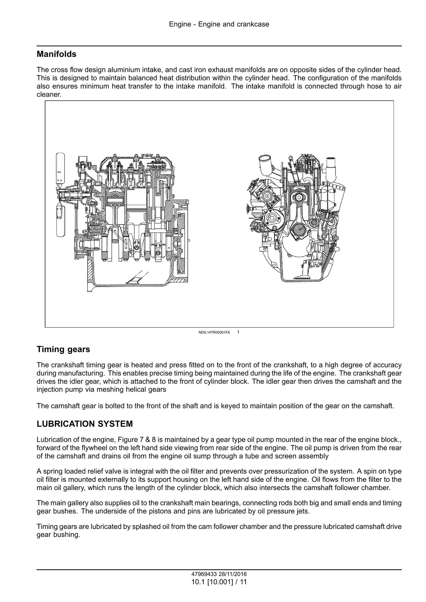New Holland 6010 6510 7510 Tractor Factory Workshop Service Manual 47969433