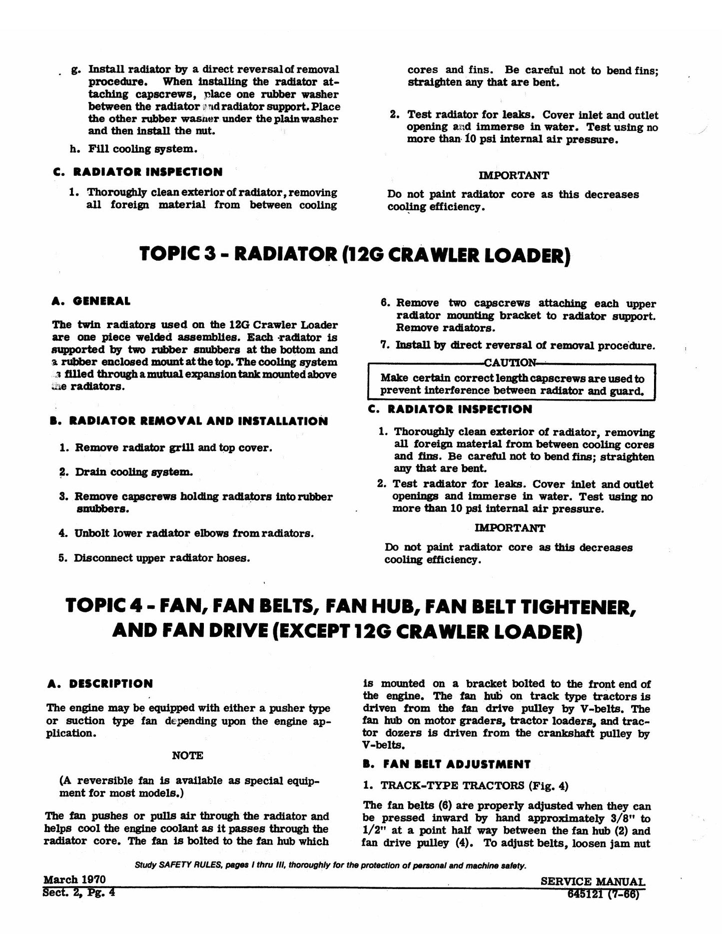 FIATALLIS 10000 11000 11000 MKII 685T Engines Factory Workshop Service Manual 70645121