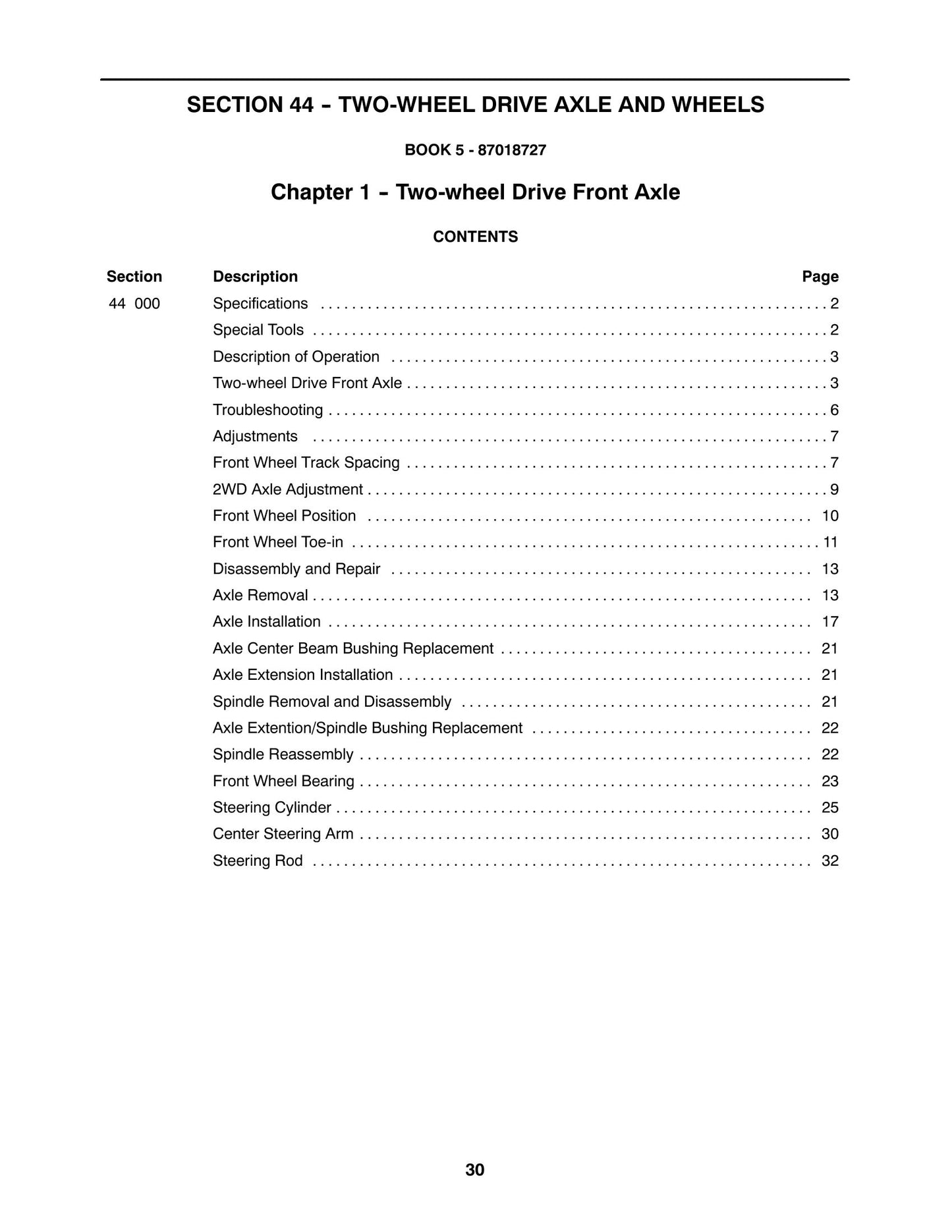 New Holland 70 70A Series Tractor Factory Workshop Repair Manual 87018730