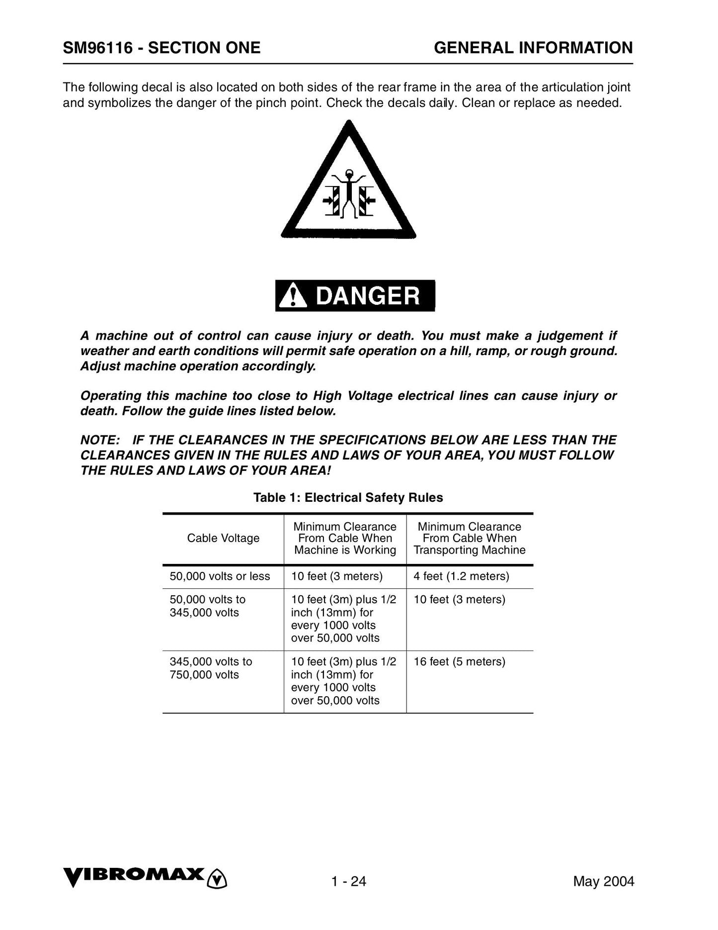VIBROMAX VM116 VM146 VM166 VM186 Single Drum Roller Factory Workshop Service Manual SM96116