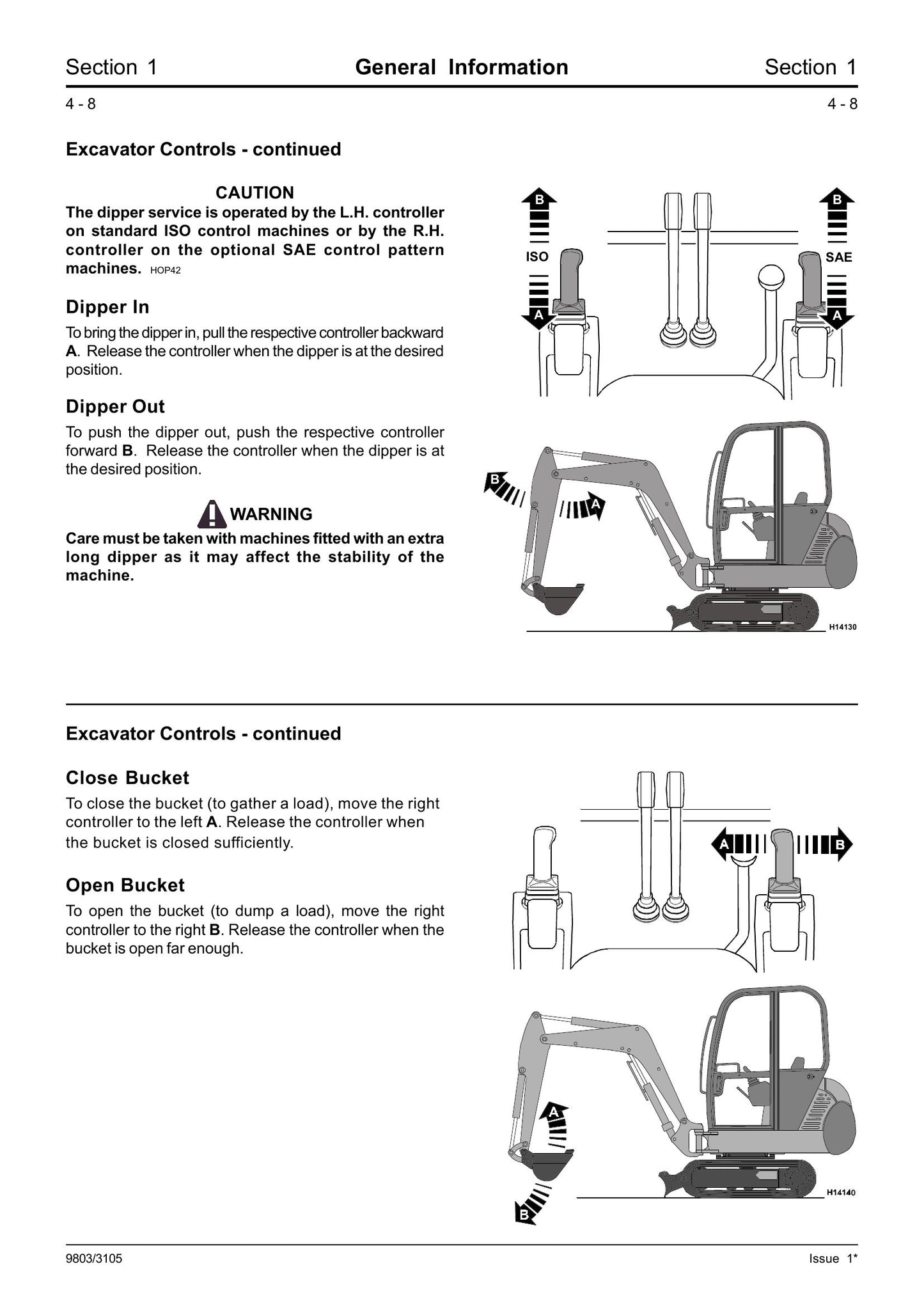 JCB 8013 8015 8017 8018 801 Gravemaster Crawler Excavator Factory Workshop Service Manual 9803/3105