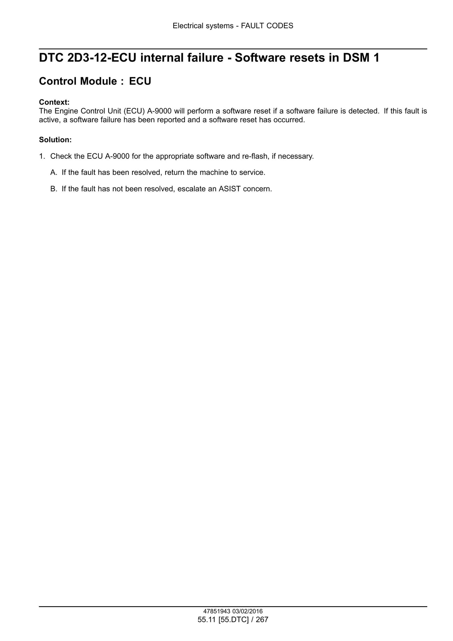 New Holland Boomer 46D CVT Boomer 54D CVT Compact Tractor Factory Workshop Service Manual 47979819