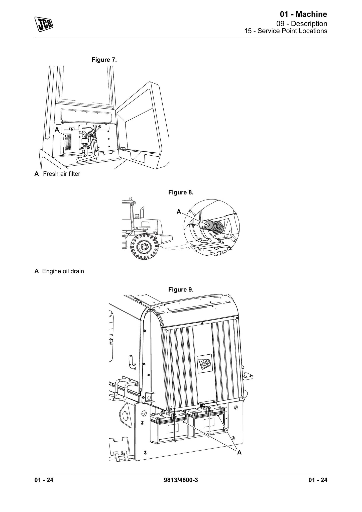 JCB 455ZX Wheel Loader Factory Workshop Service Manual 9813/4800
