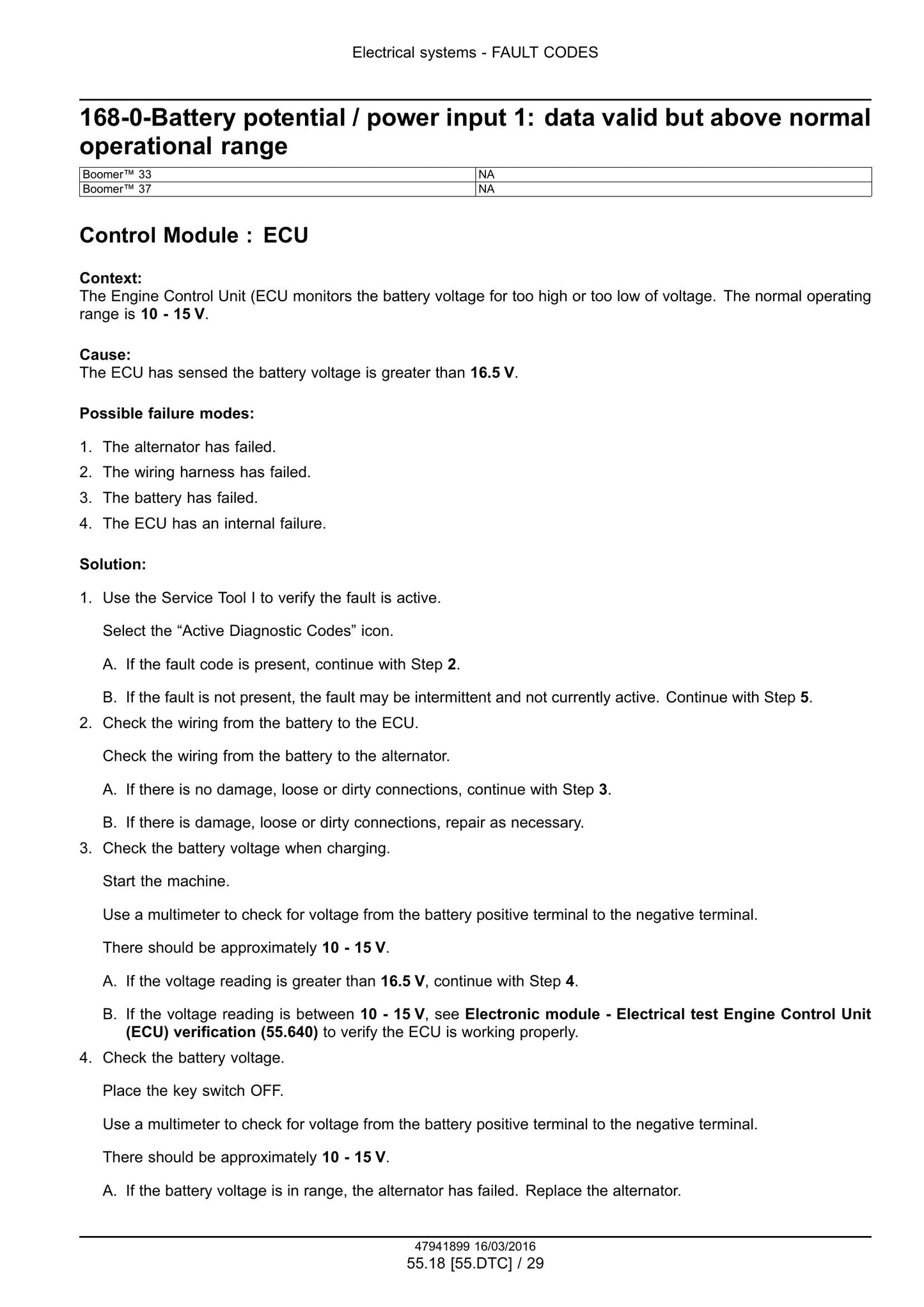 New Holland Boomer 33 Boomer 37 Compact Tractor Factory Workshop Service Manual 47998502