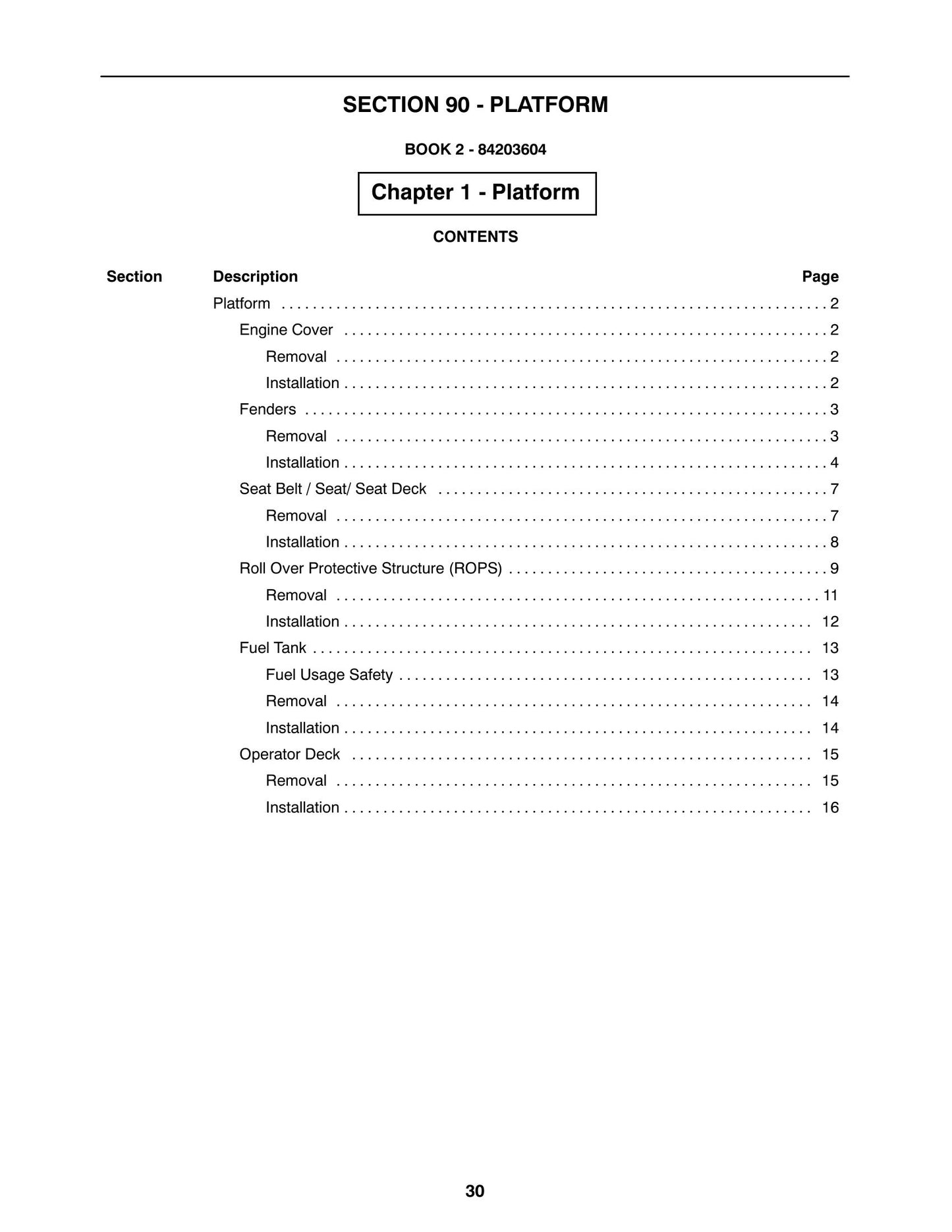 New Holland G6030 G6035 Tractor Factory Workshop Service Manual 84203605