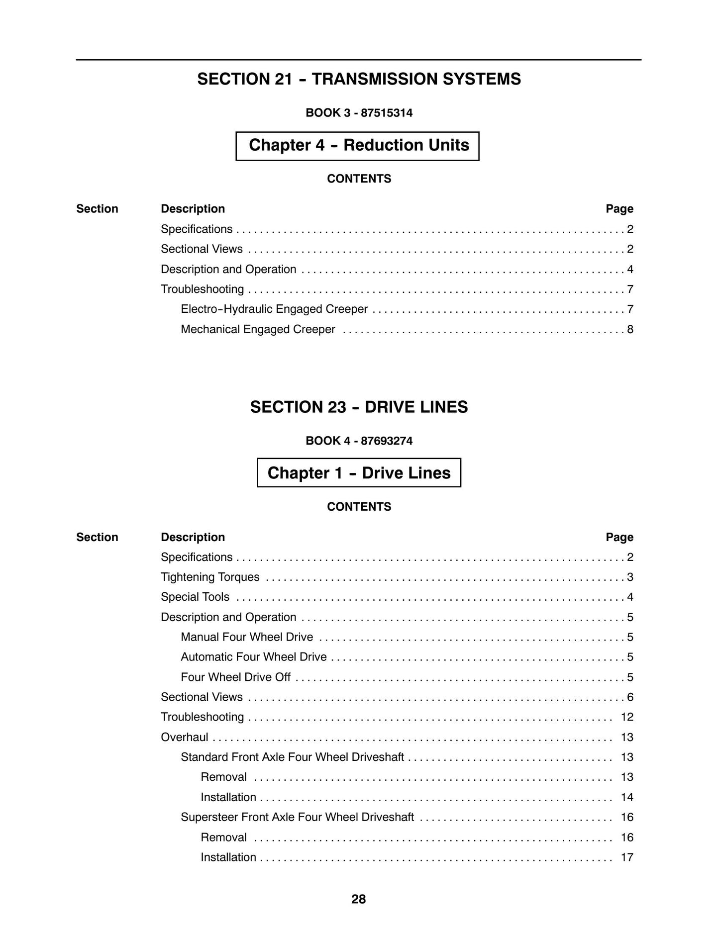New Holland TS100A TS110A TS115A TS125A TS130A TS135A T6010 T6020 T6030 T6050 T6070 Tractor Factory Workshop Repair Manual 87693272