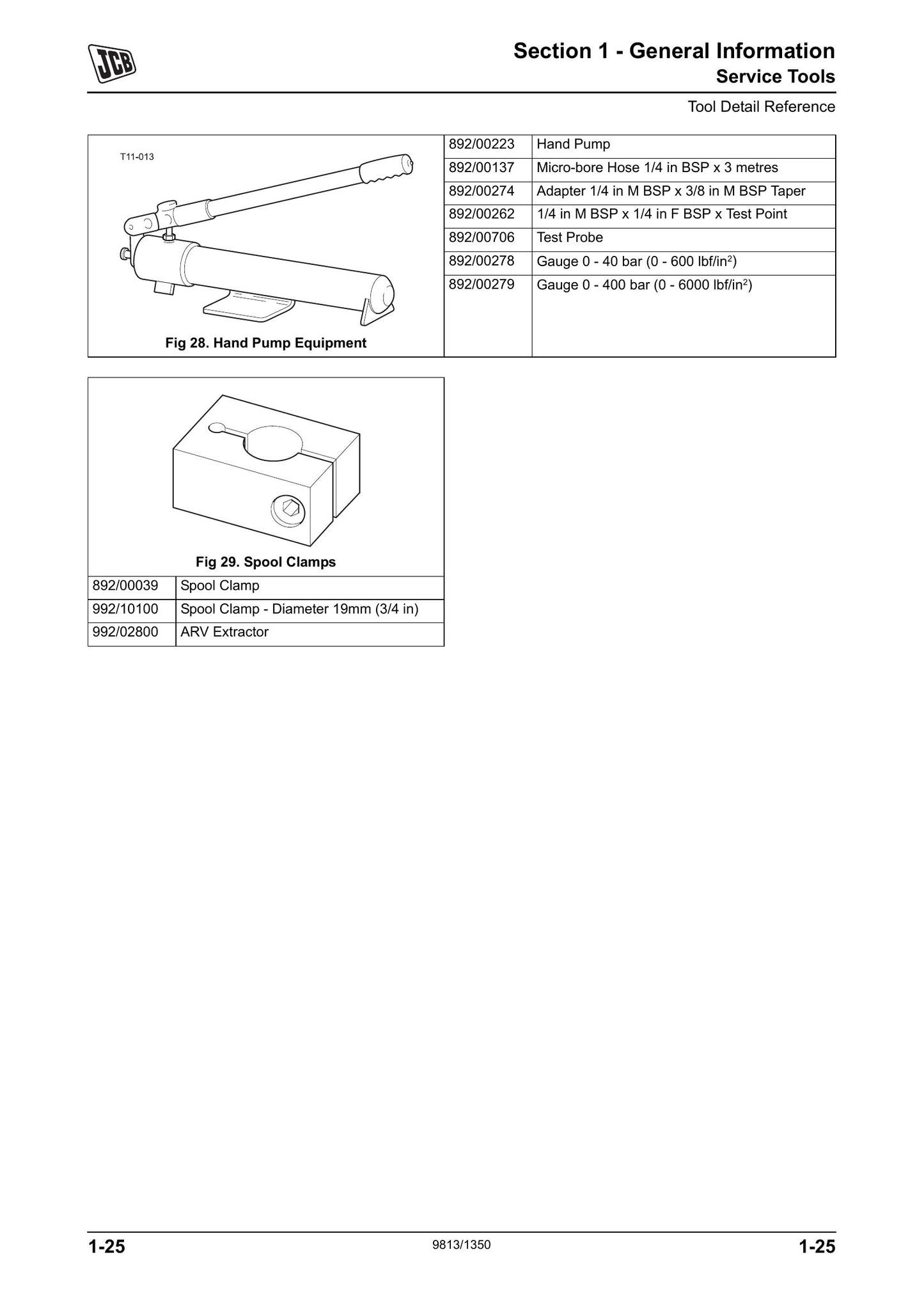 JCB 135 155 175 190 205 150T 190T 205T Skid Steer Loader Factory Workshop Service Manual 9813/1350