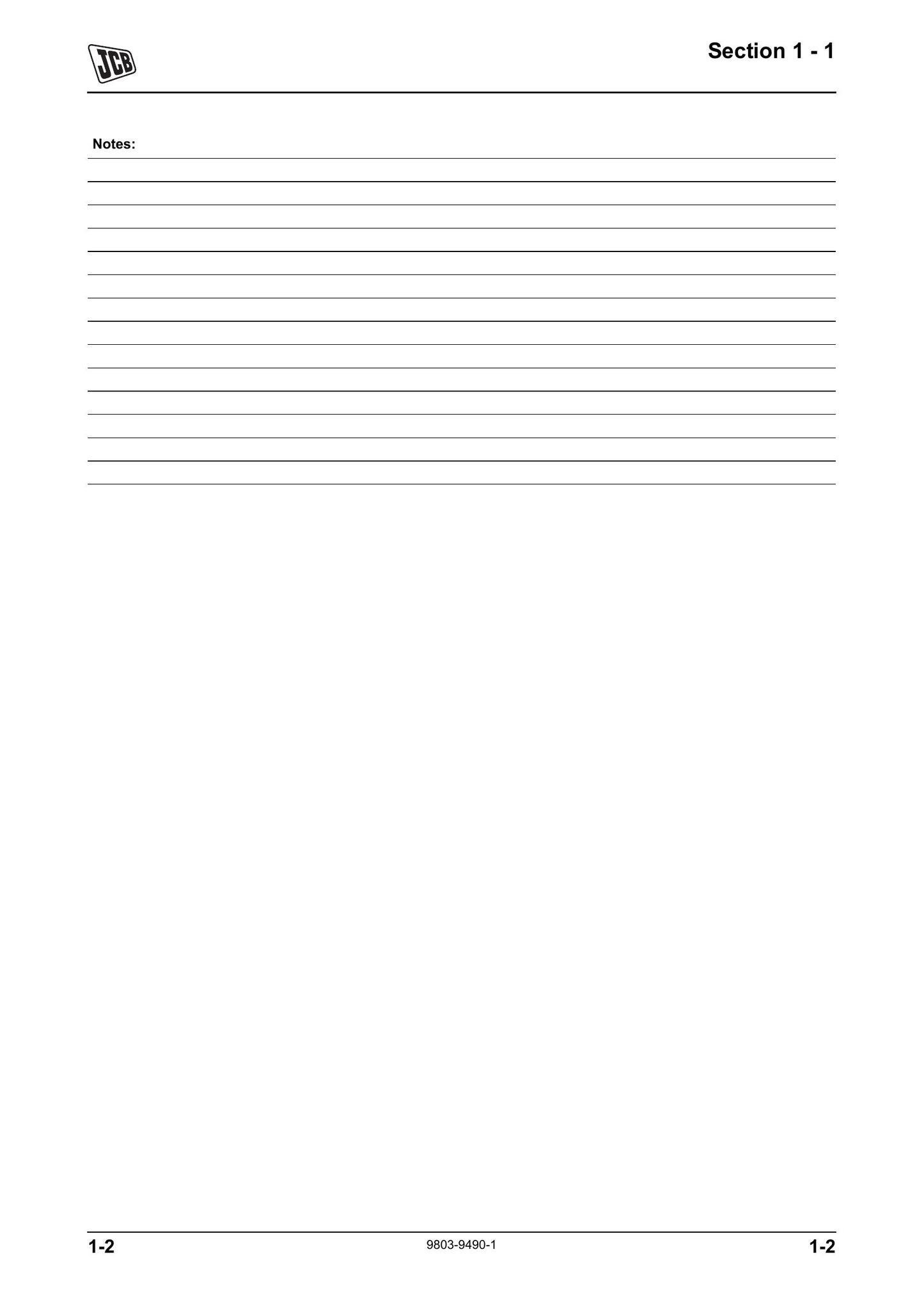 JCB 403 Wheel Loader Factory Workshop Service Manual 9803-9490-4