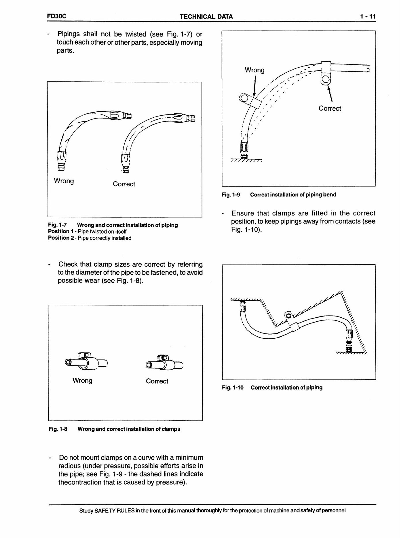 Fiat FD30C Crawler Dozer Factory Workshop Service Manual 604.02.251