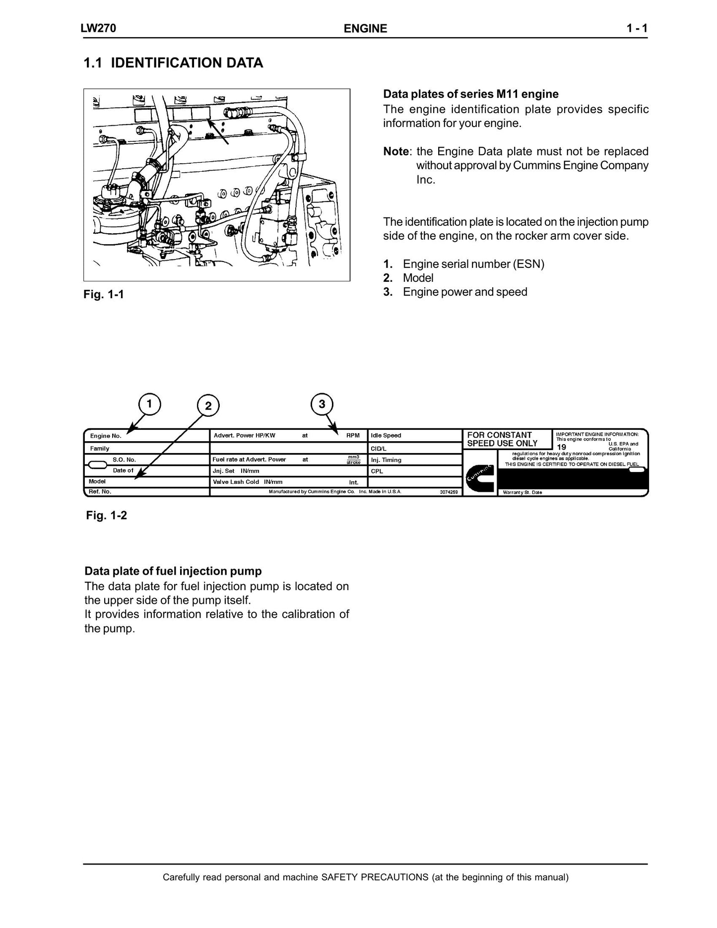 New Holland LW270 Wheel Loader Factory Workshop Service Manual