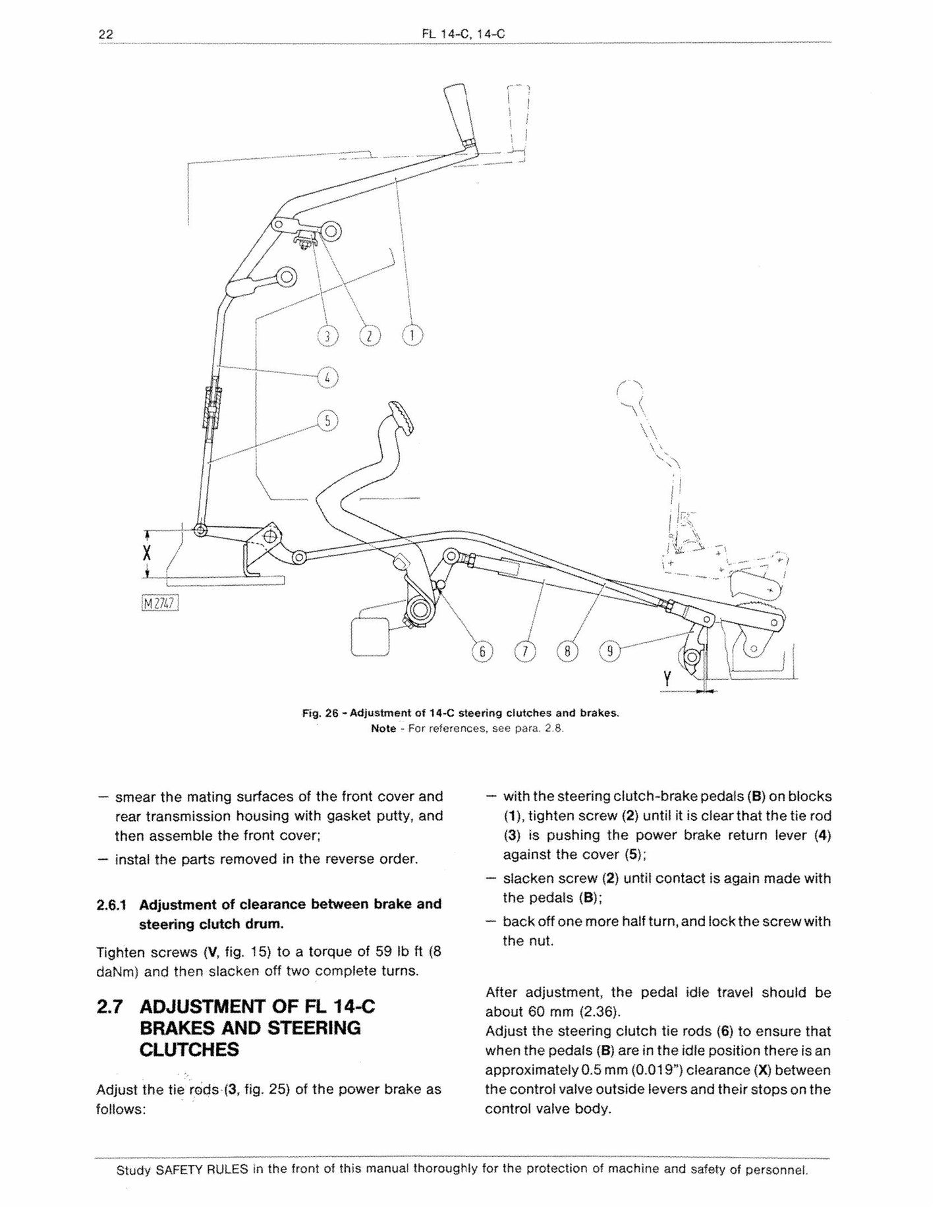 FIAT-ALLIS FL 14-C Crawler Loader Factory Workshop Service Manual 604.06.292