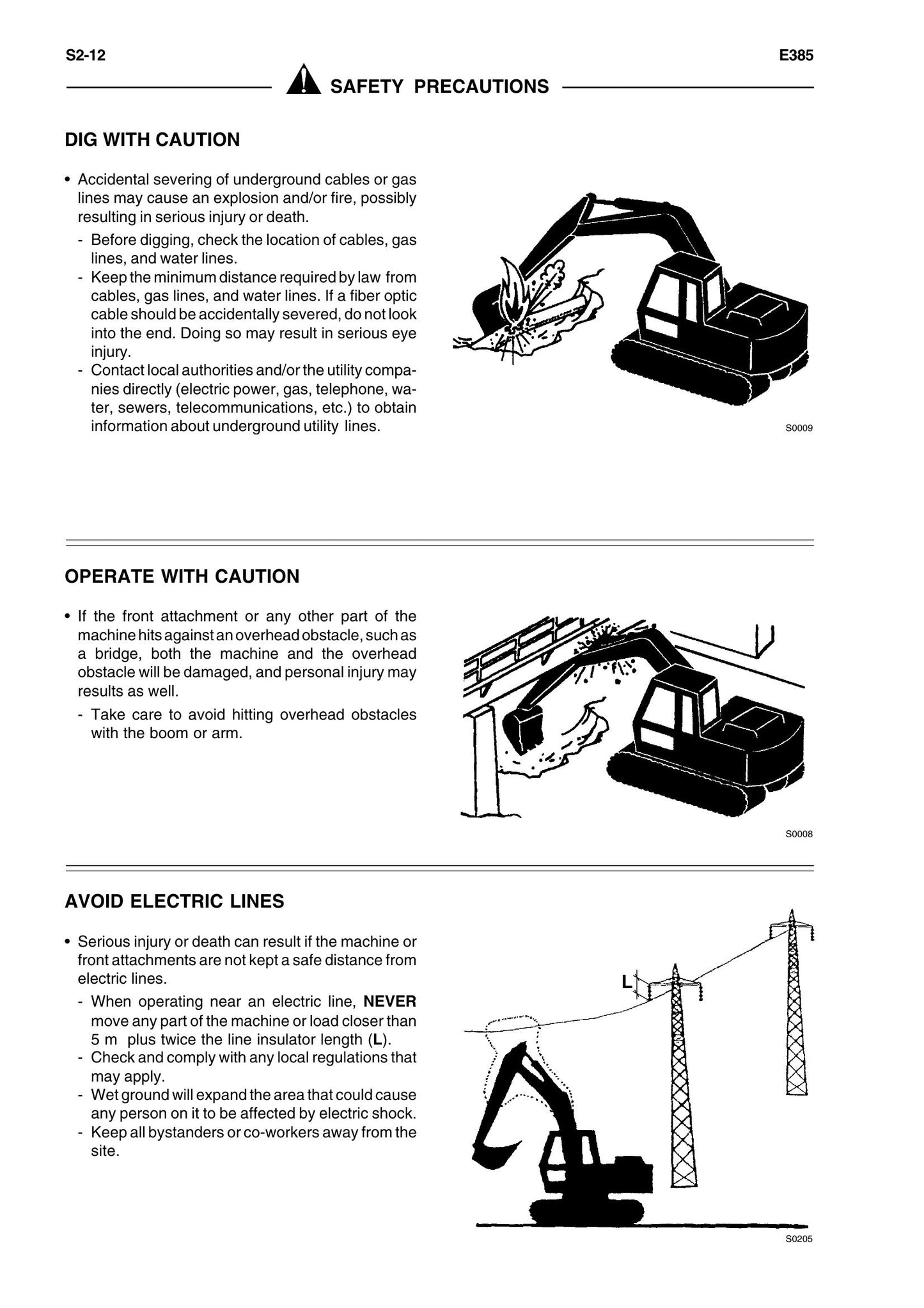 New Holland E385 Crawler Excavator Workshop Manual 604.13.679