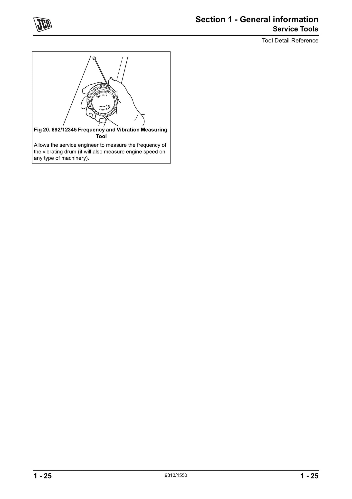 JCB VMT380 VMT430 Vibratory Roller Factory Workshop Service Manual 9813/1550-1