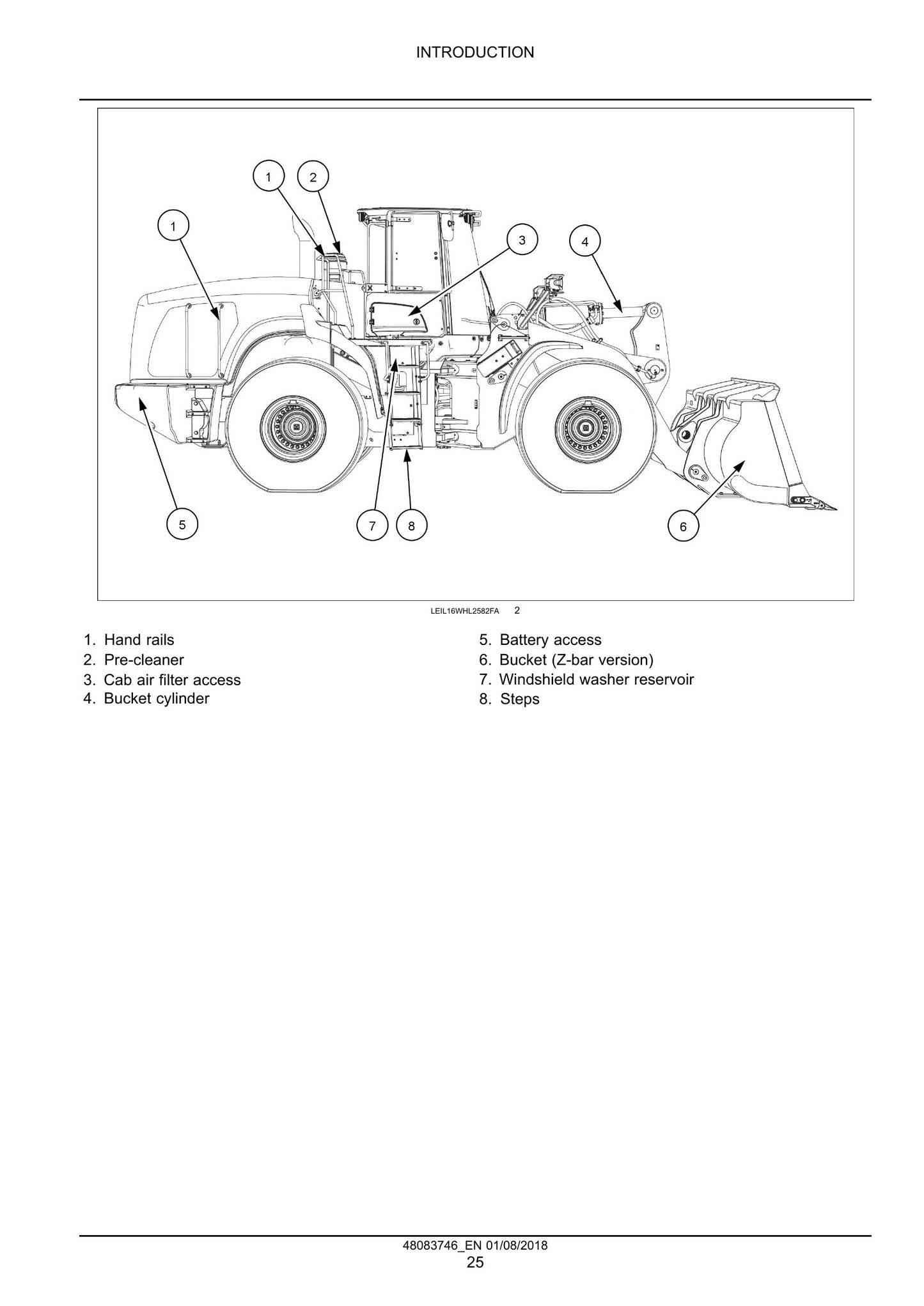 New Holland W270D W300D Wheel Loader Factory Workshop Service Manual 48083746