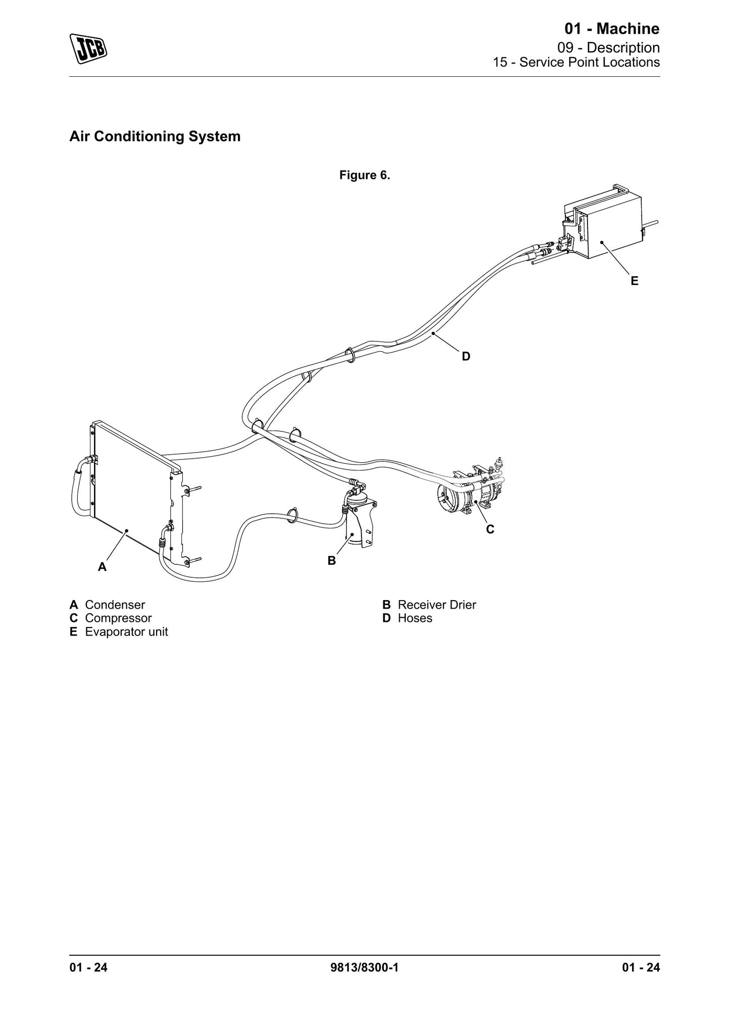 JCB 530-110 530-70 Loadall Factory Workshop Service Manual 9813/8300