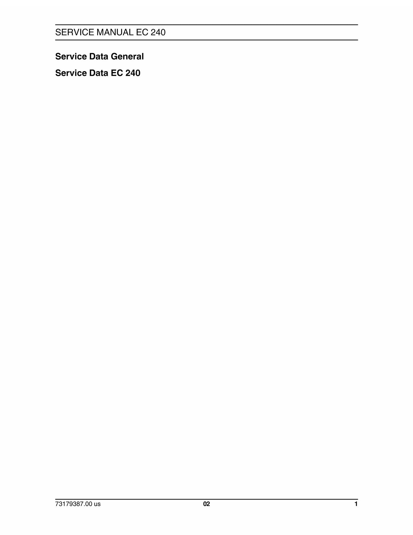 New Holland EC240 Crawler Excavator Factory Workshop Service Manual