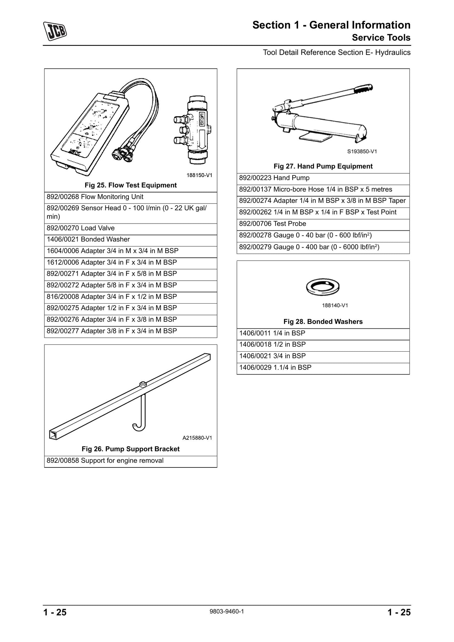 JCB Robot 190 1110 Skid Steer Loader Factory Workshop Service Manual 9803/9460-1