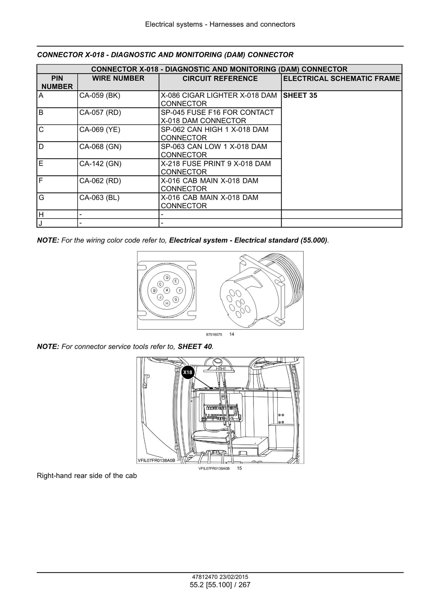 New Holland FR450 FR500 FR600 FR700 FR850 Forage Harvester Factory Workshop Service Manual 47849552