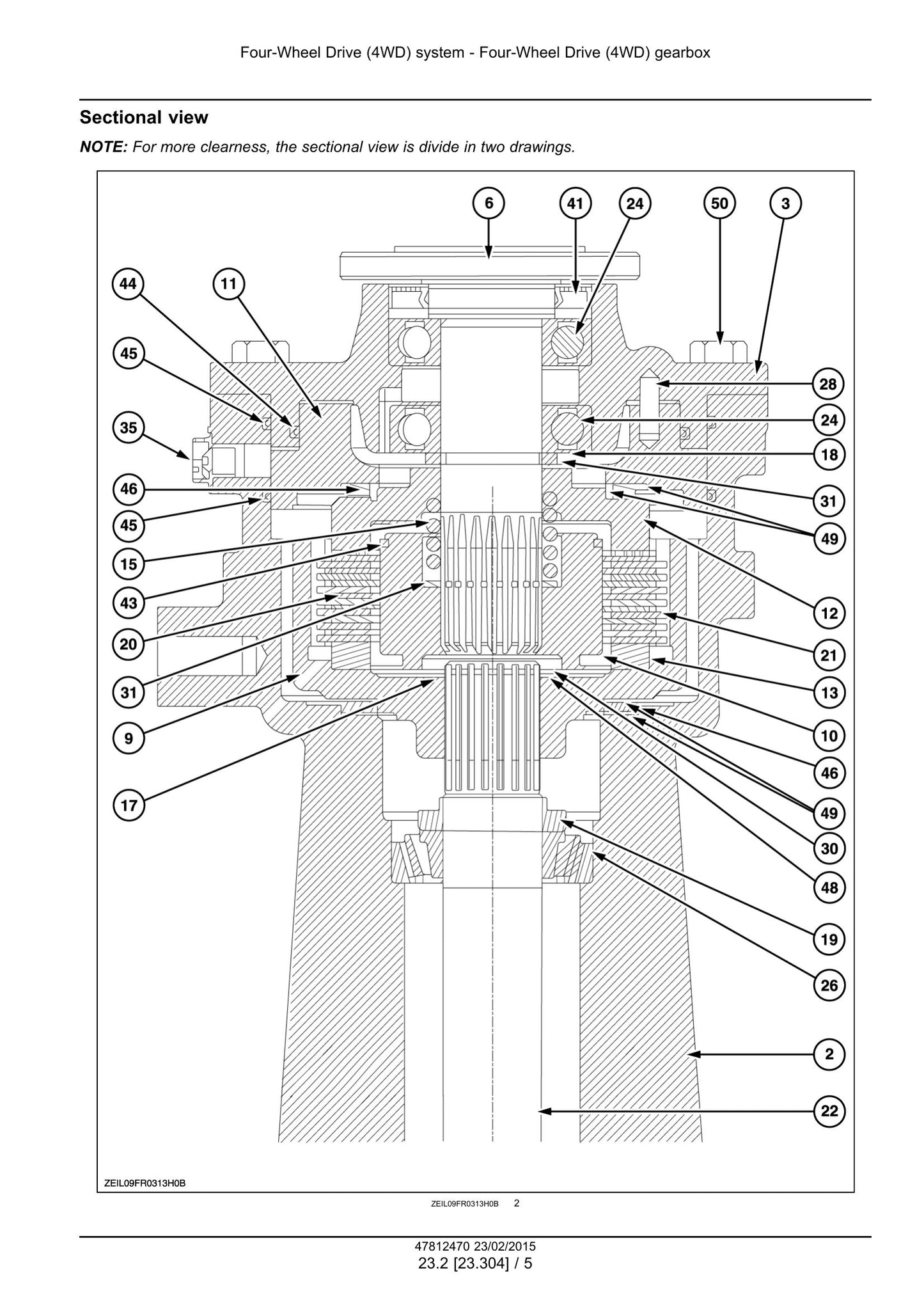 New Holland FR450 FR500 FR600 FR700 FR850 Forage Harvester Factory Workshop Service Manual 47849552