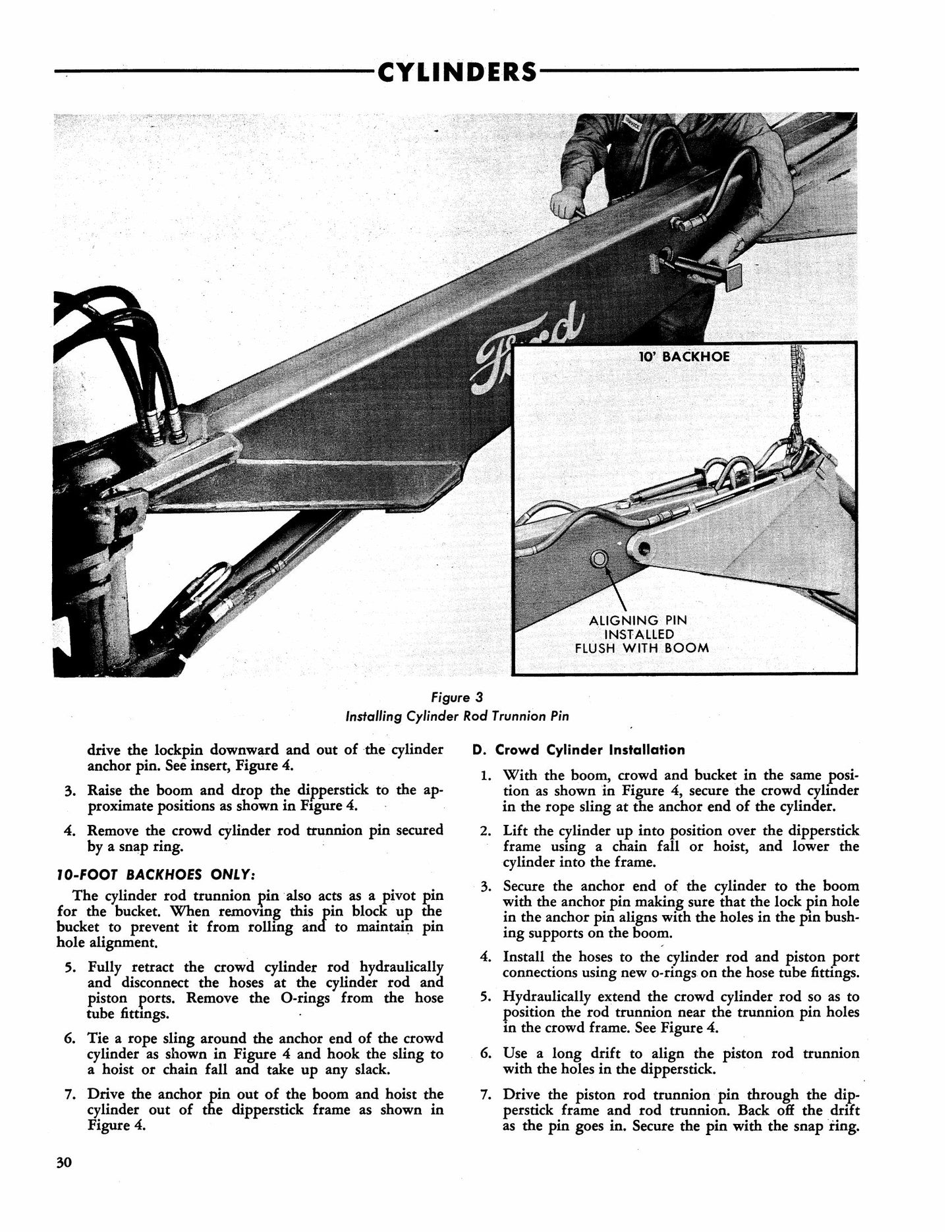 Ford Series 713 Backhoe Factory Workshop Service Manual 42071310