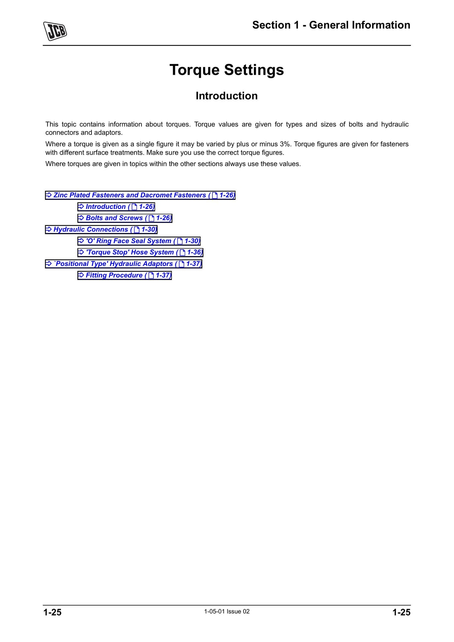 JCB JS200W Wheeled Excavator Factory Workshop Service Manual 9813/4050-01