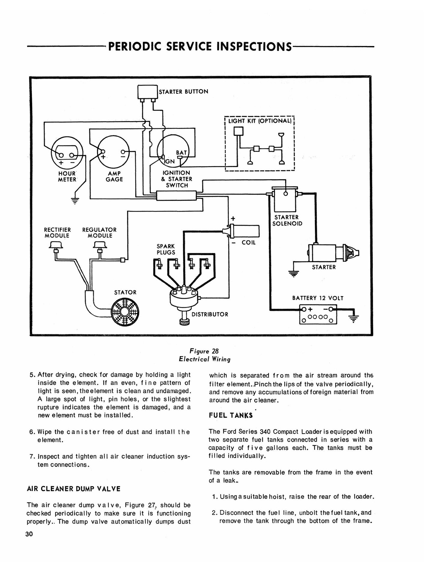 FORD 340 Skid Steer Loader Factory Workshop Repair Manual 40034010
