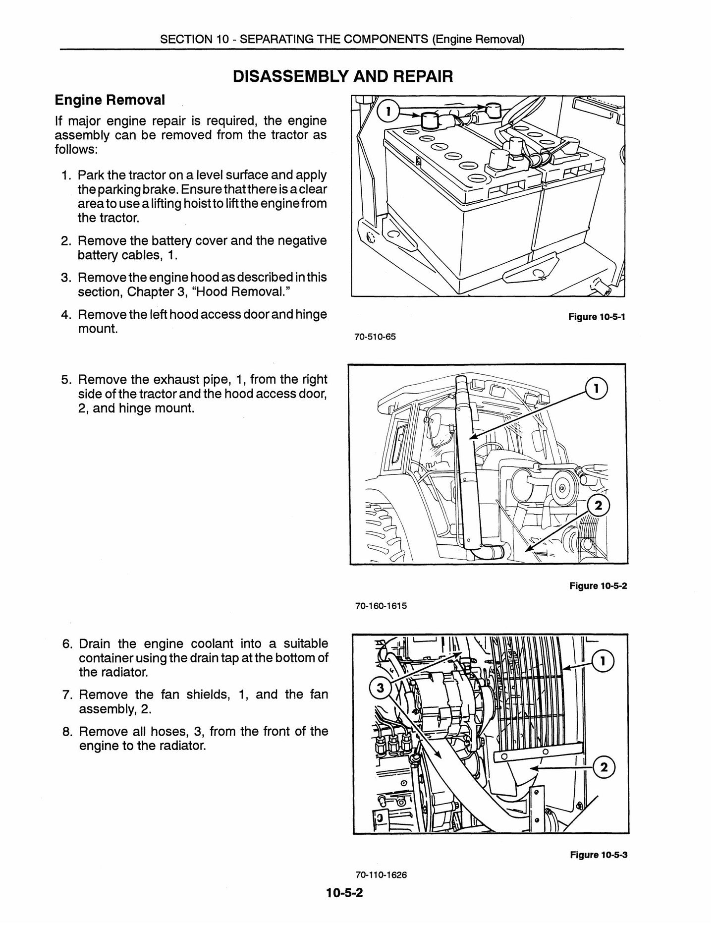 FORD 8670 8770 8870 8970 Tractor Factory Workshop Service Manual