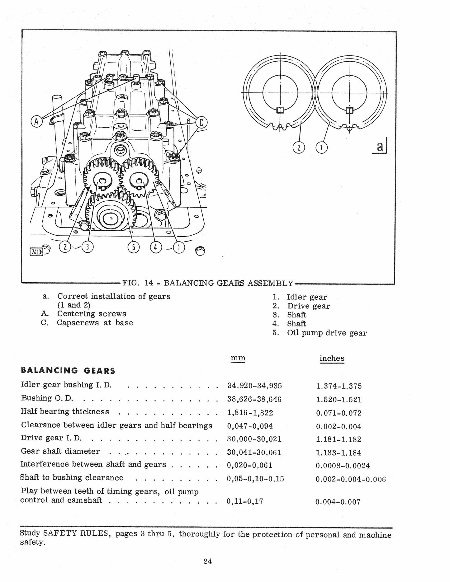 FiatAllis 8-B Crawler Tractor Service Specifications Manual 70698542