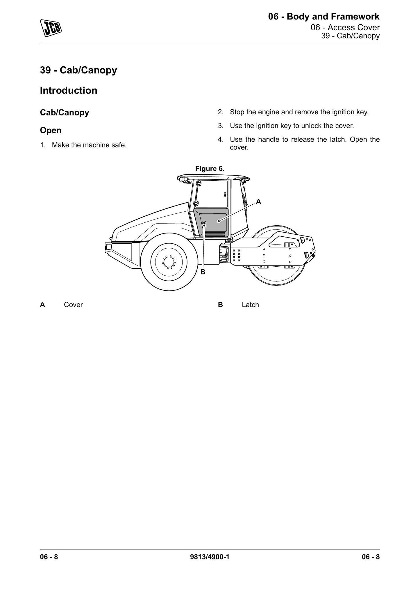JCB VM117 VM137 Compactor Factory Workshop Service Manual 9813/4900