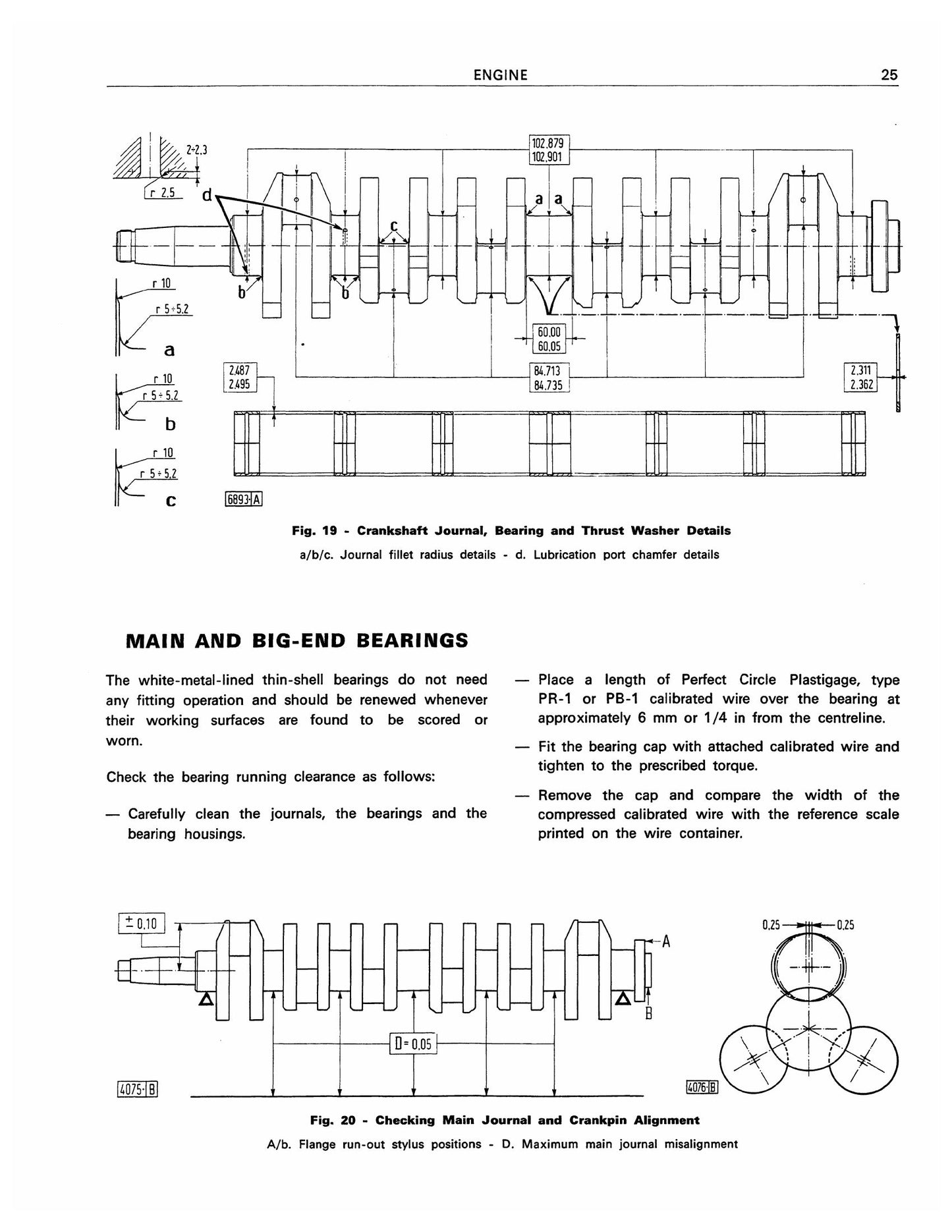 FIAT-ALLIS 20 convert Crawler Tractor Factory Workshop Service Manual 604.06.024