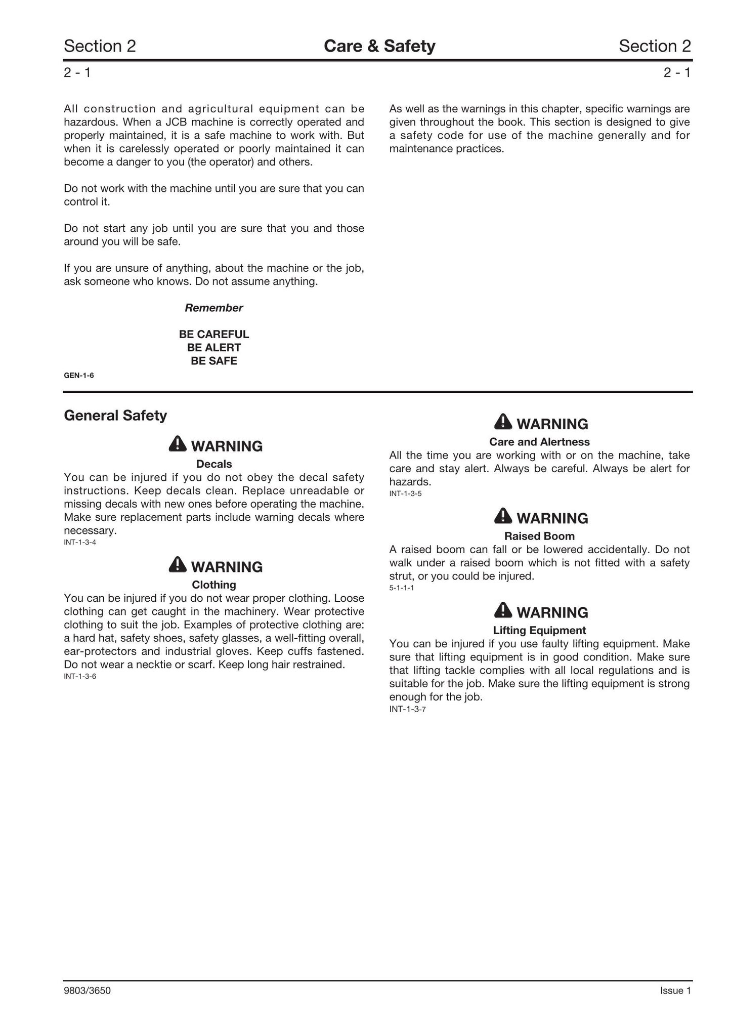JCB 528-70 528S Loadall Factory Workshop Service Manual 9803/3650