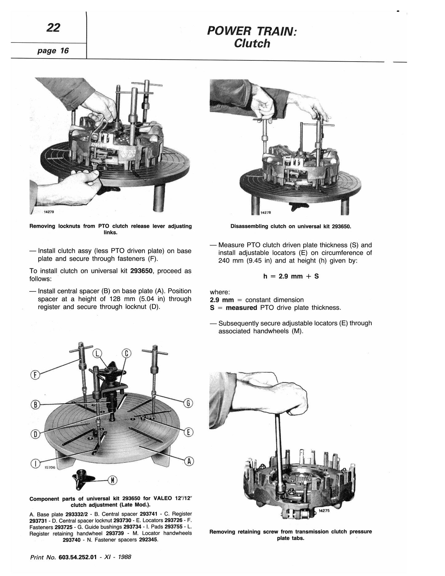 Fiat Agri 115-90 Turbo 130-90 Turbo 140-90 Turbo 160-90 Turbo 180-90 Turbo Tractor Workshop Manual 603.54.252.01