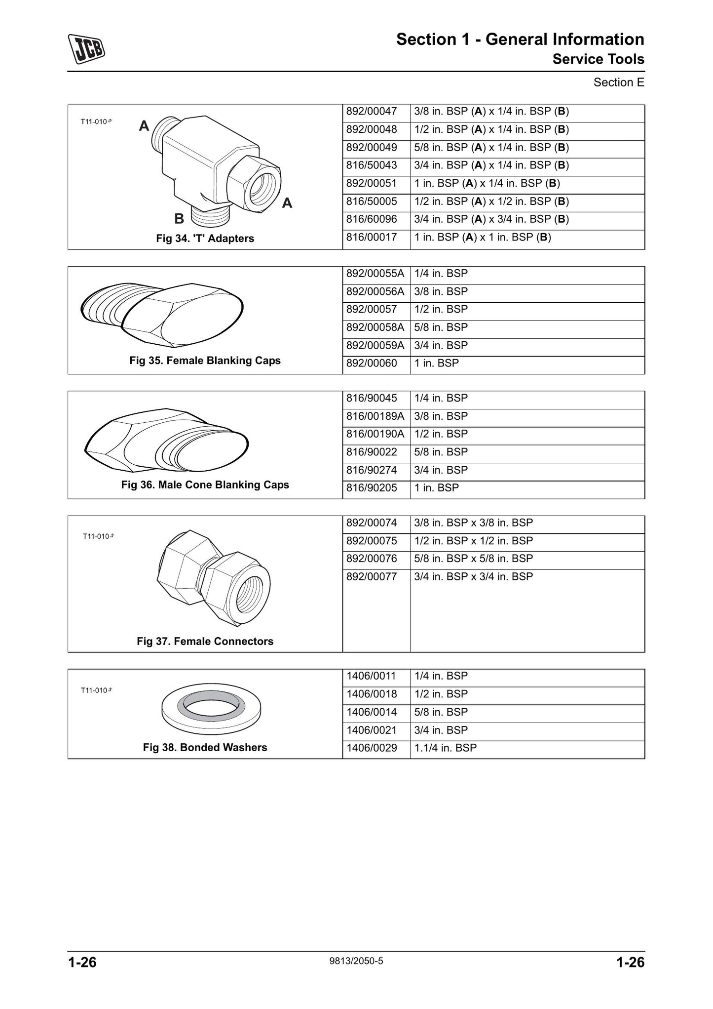 JCB 3DX 4DX Backhoe Loader Factory Workshop Service Manual 9813/2050-5